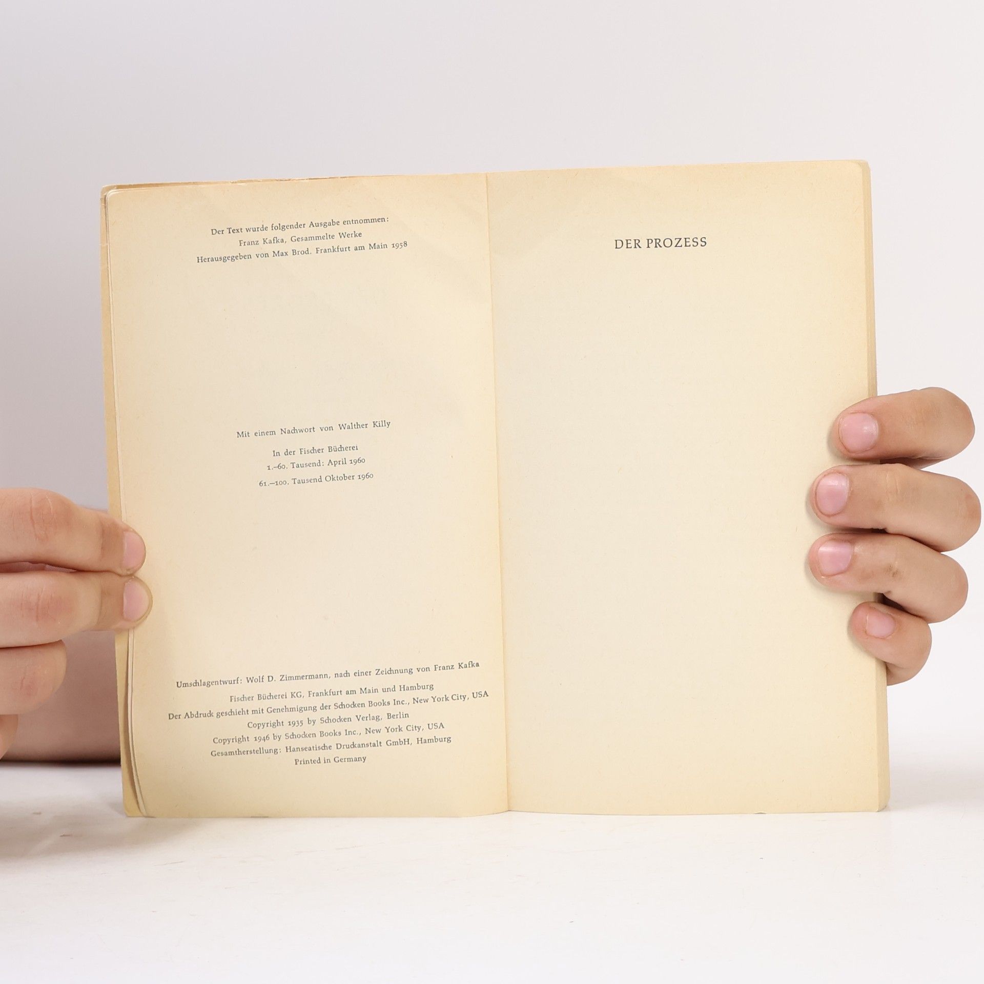 Franz Kafka Der Prozess