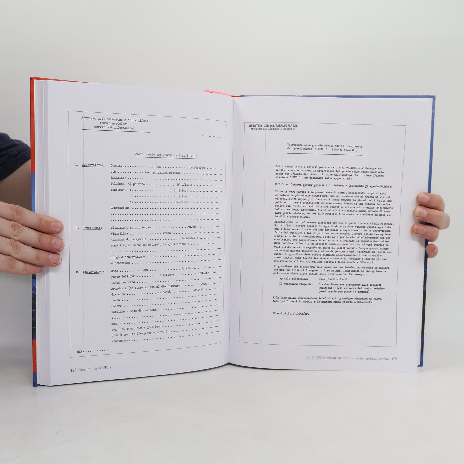 Luc Bürgin Geheimdossier UFOs