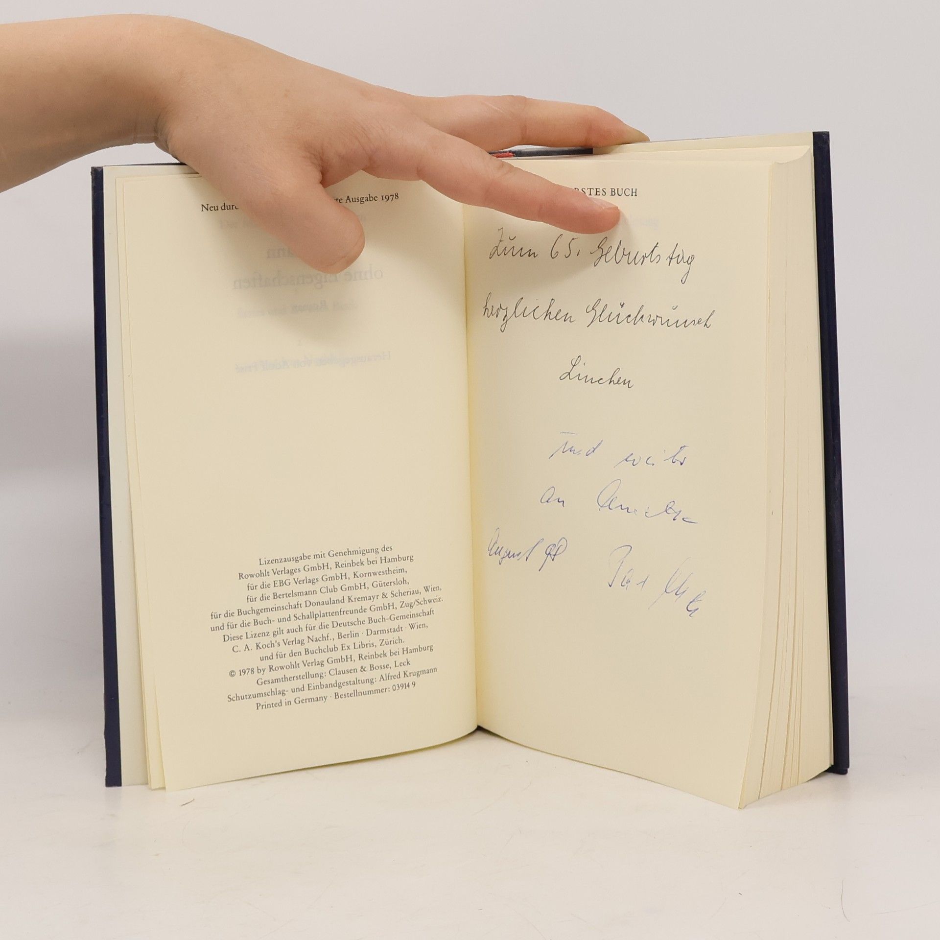 Robert Musil Der Mann ohne Eigenschaften 1