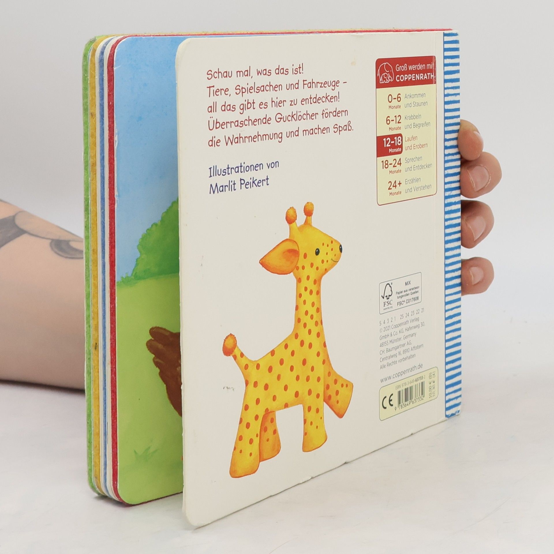 Marlit Peikert Mein liebstes Guckloch-Fühlbuch