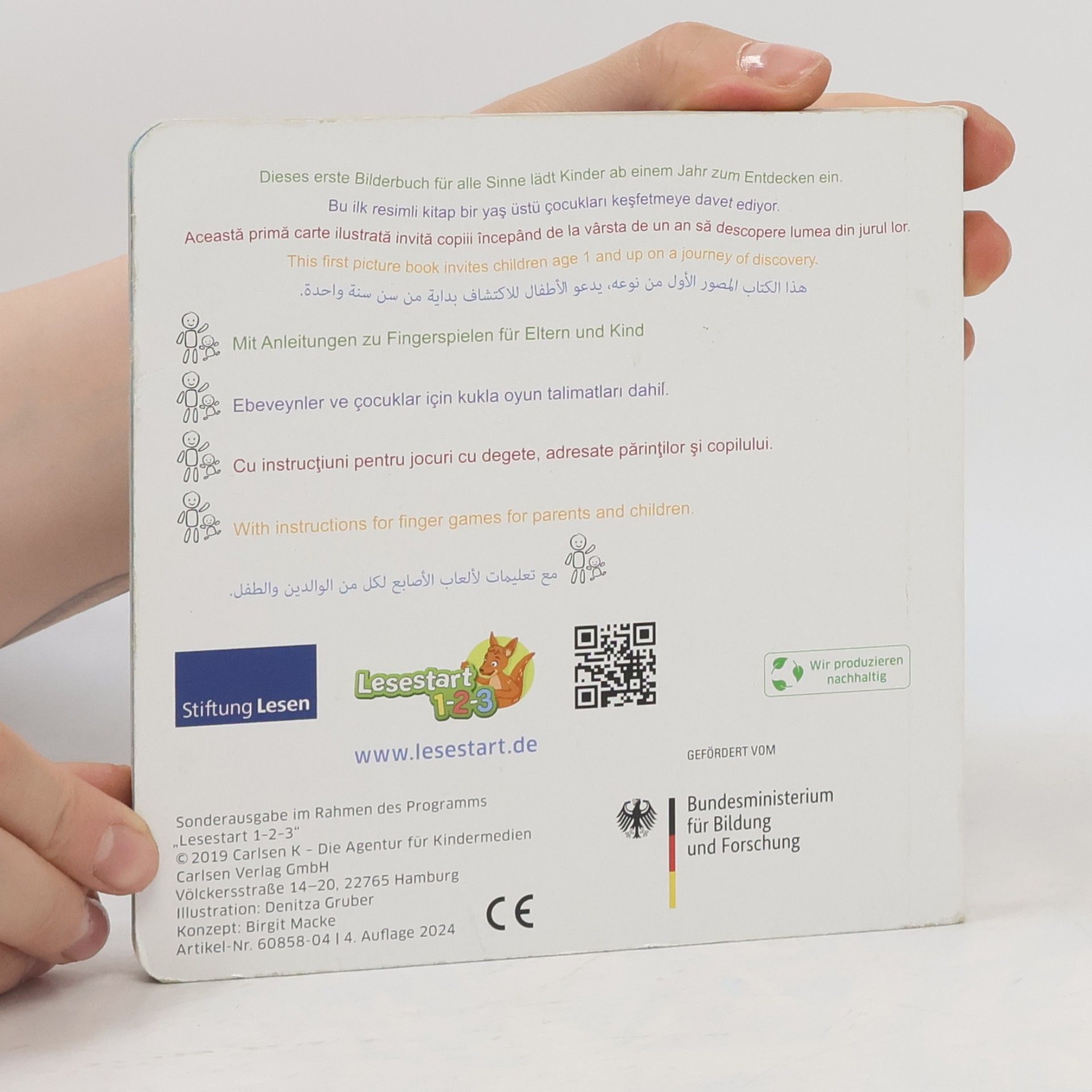 Kolektiv autorů Mein erstes Buch zum Fühlen, Spielen und Schauen