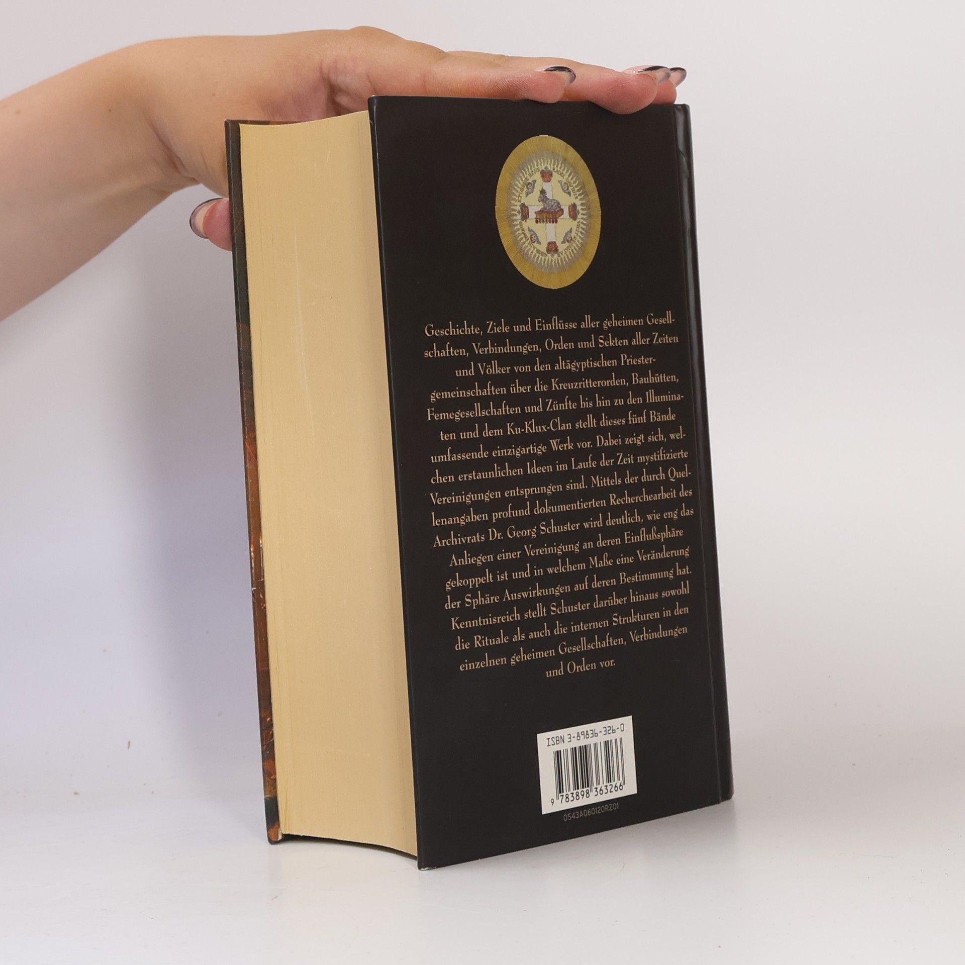 Georg Schuster Geheime Gesellschaften, Verbindungen und Orden
