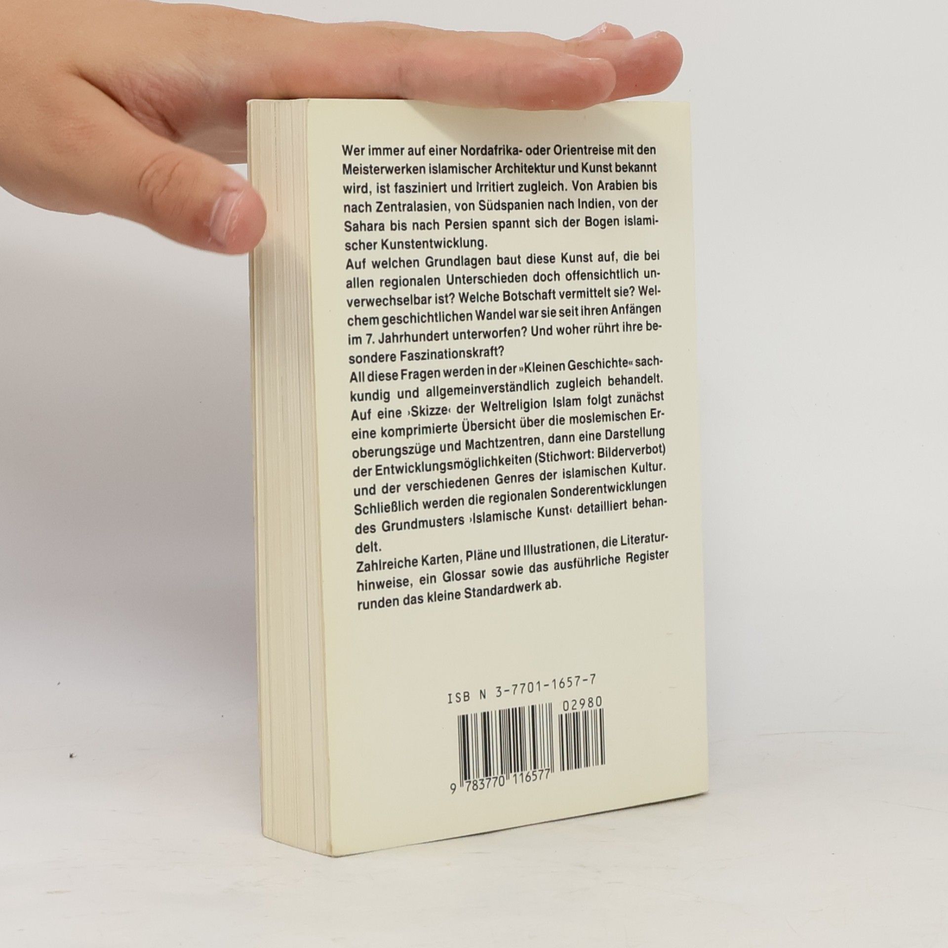 Hans-Thomas Spohrer Kleine Geschichte der islamischen Kunst