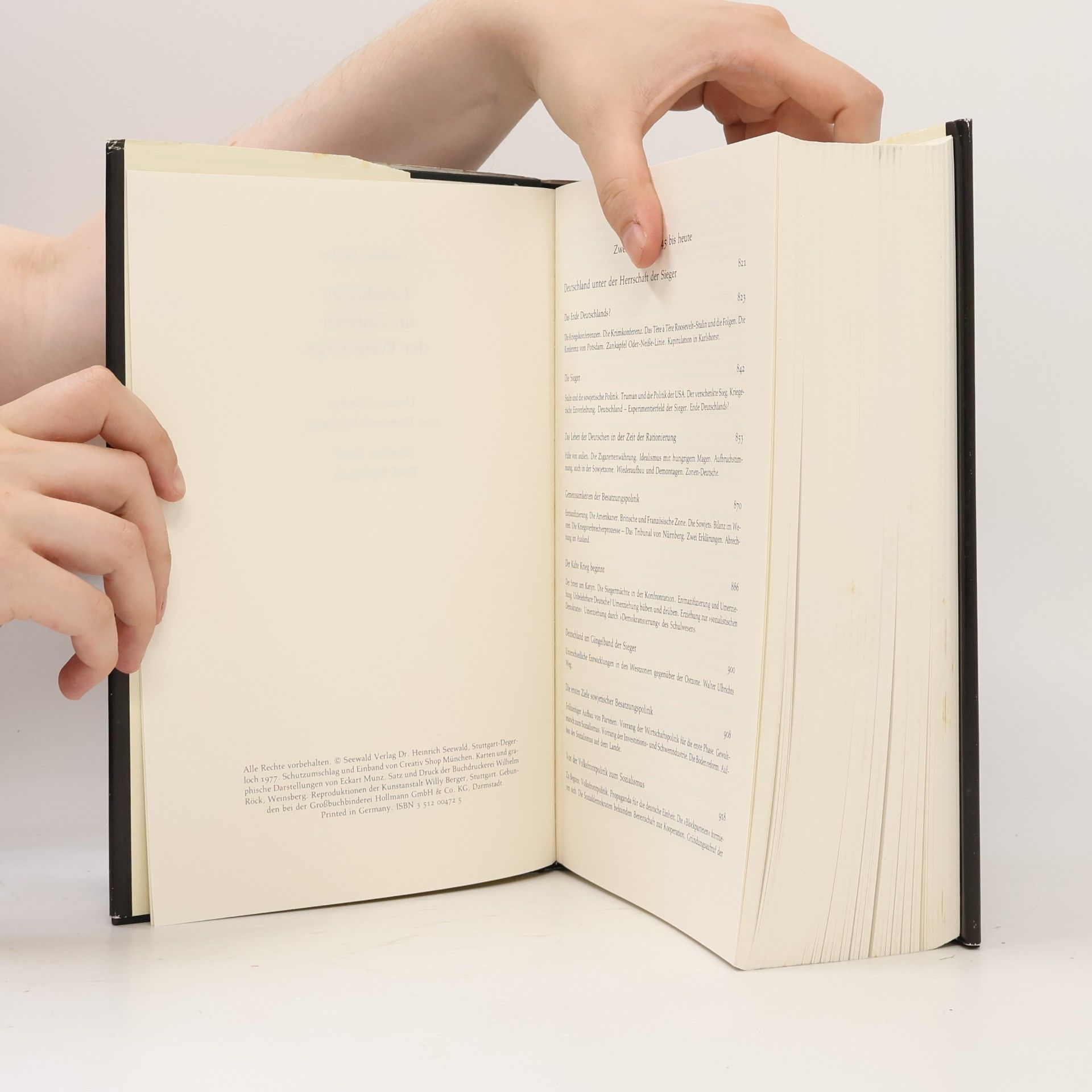 Gerhart Binder Geschichte im Zeitalter der Weltkriege II