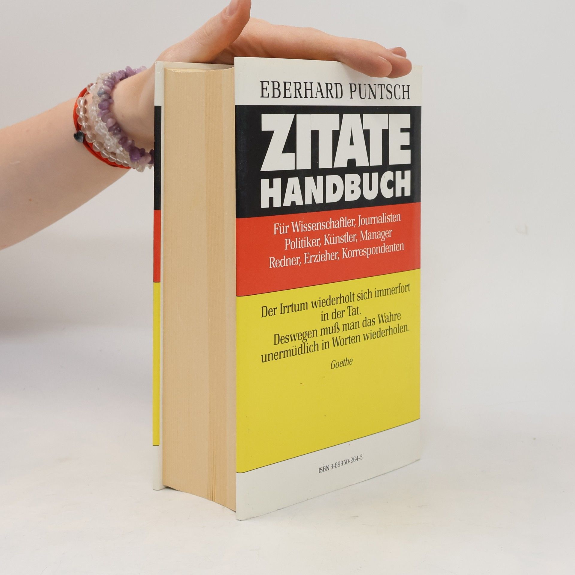 Eberhard Puntsch Zitate Handbuch