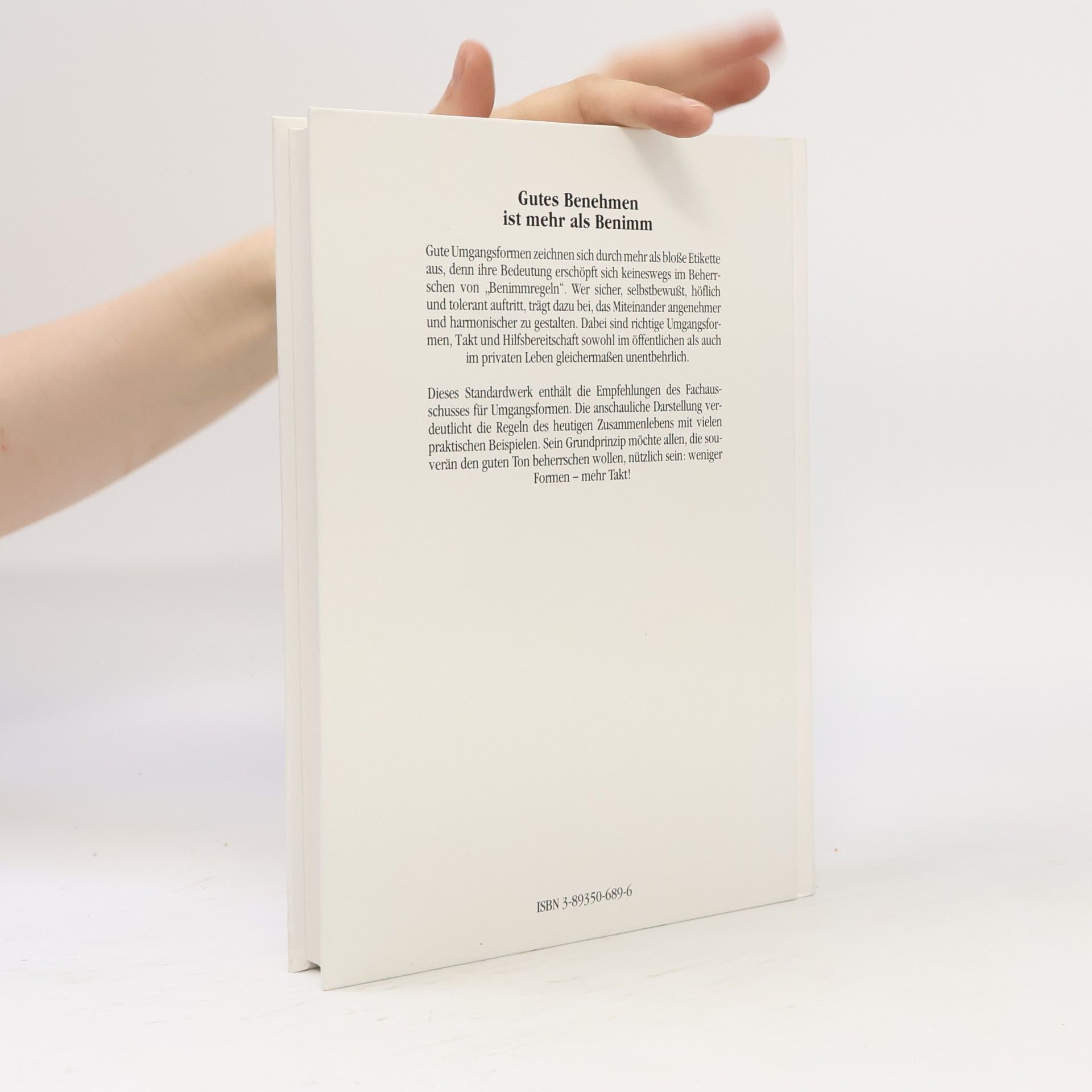 Collectif d'auteurs Das Buch vom guten Benehmen