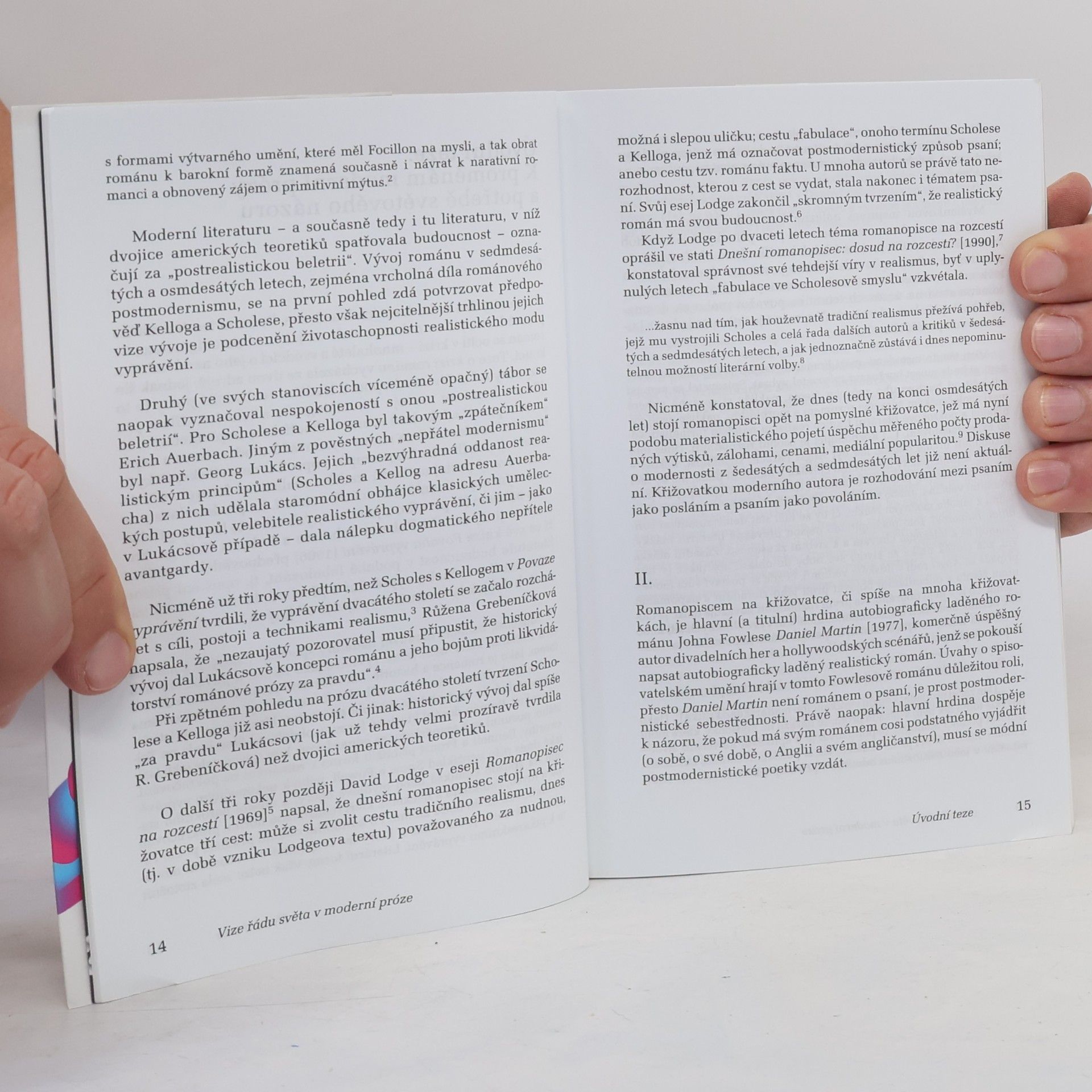 Michal Sýkora Vize řádu světa v moderní próze