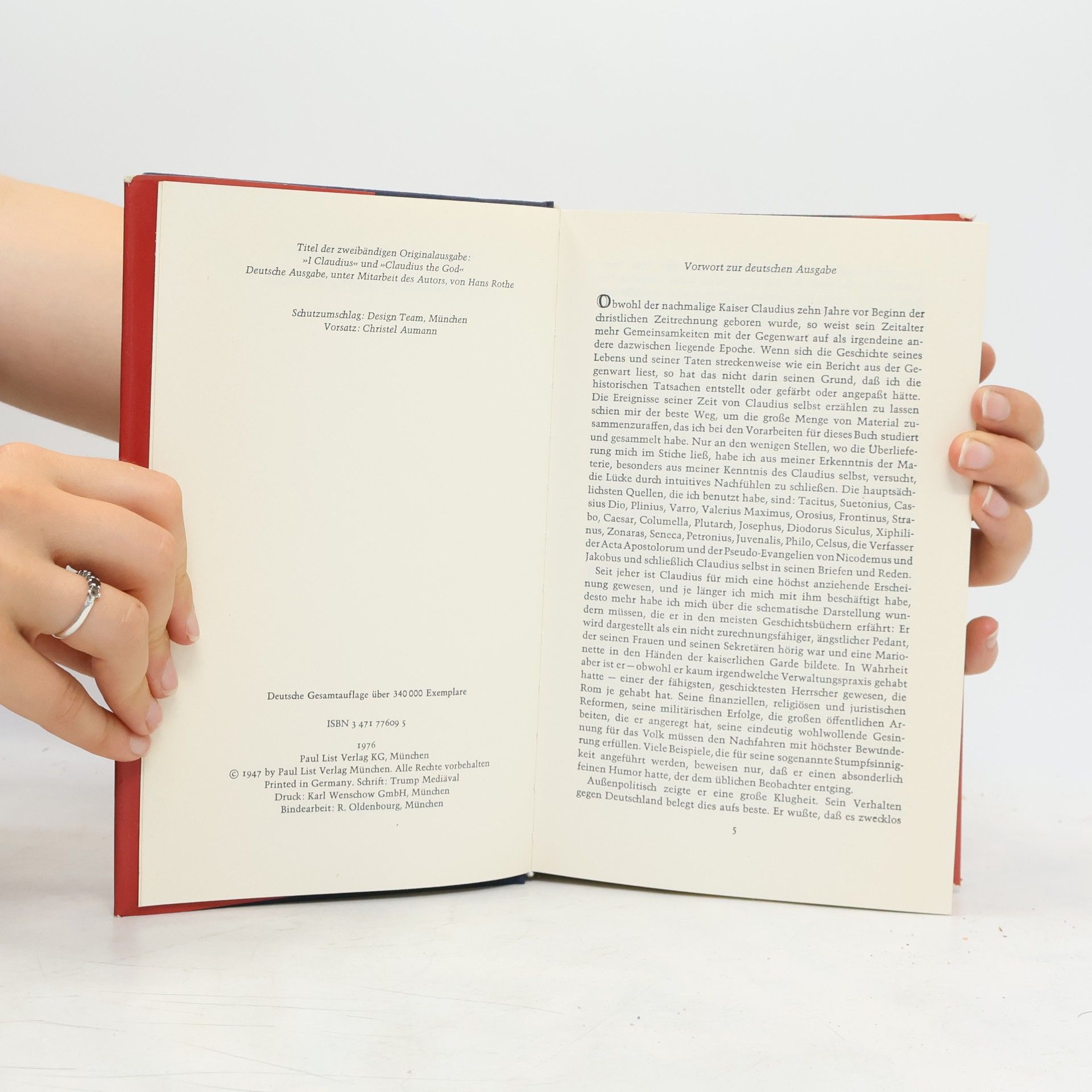 Robert Graves Ich, Claudius, Kaiser und Gott