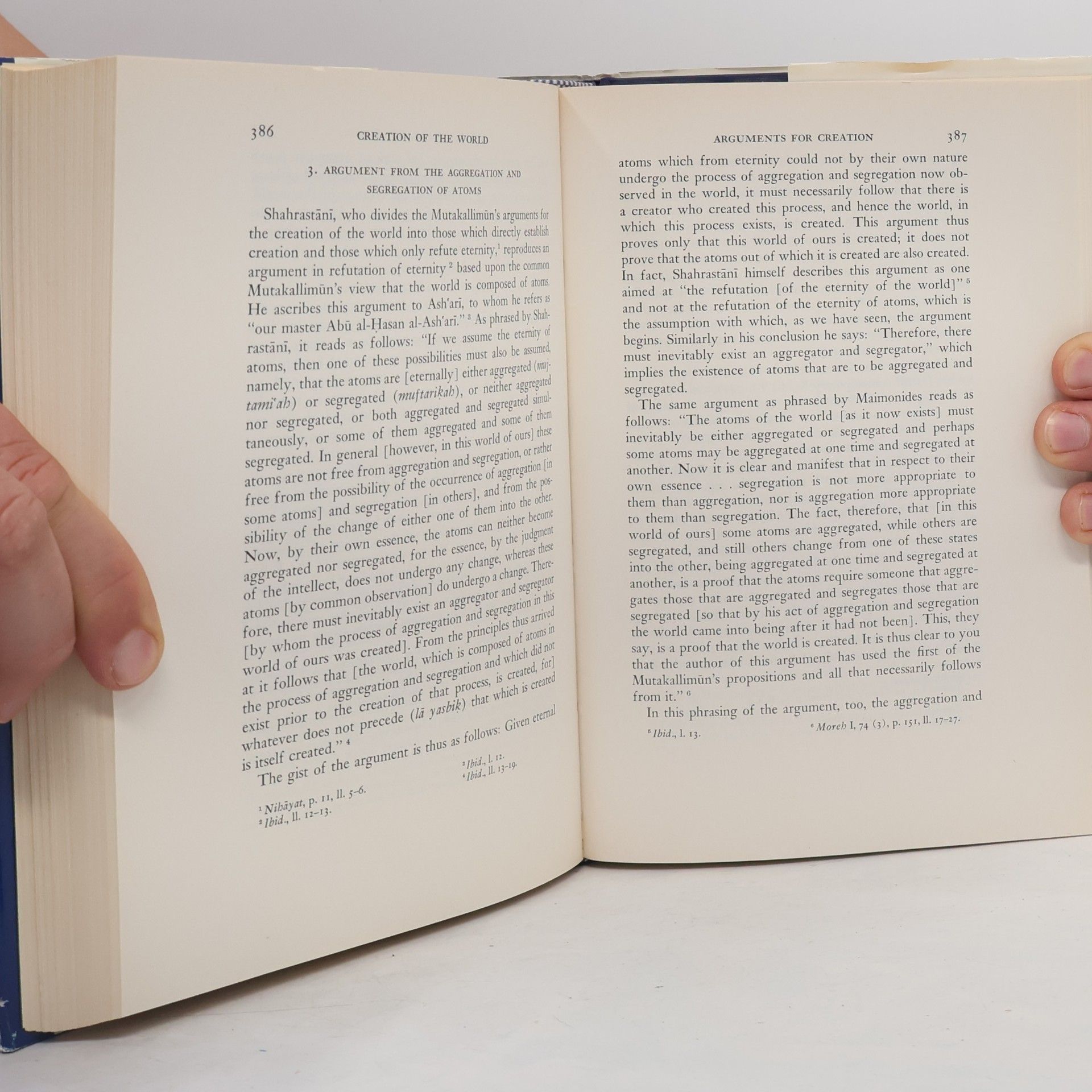 Harry Austryn Wolfson The Philosophy of the Kalam