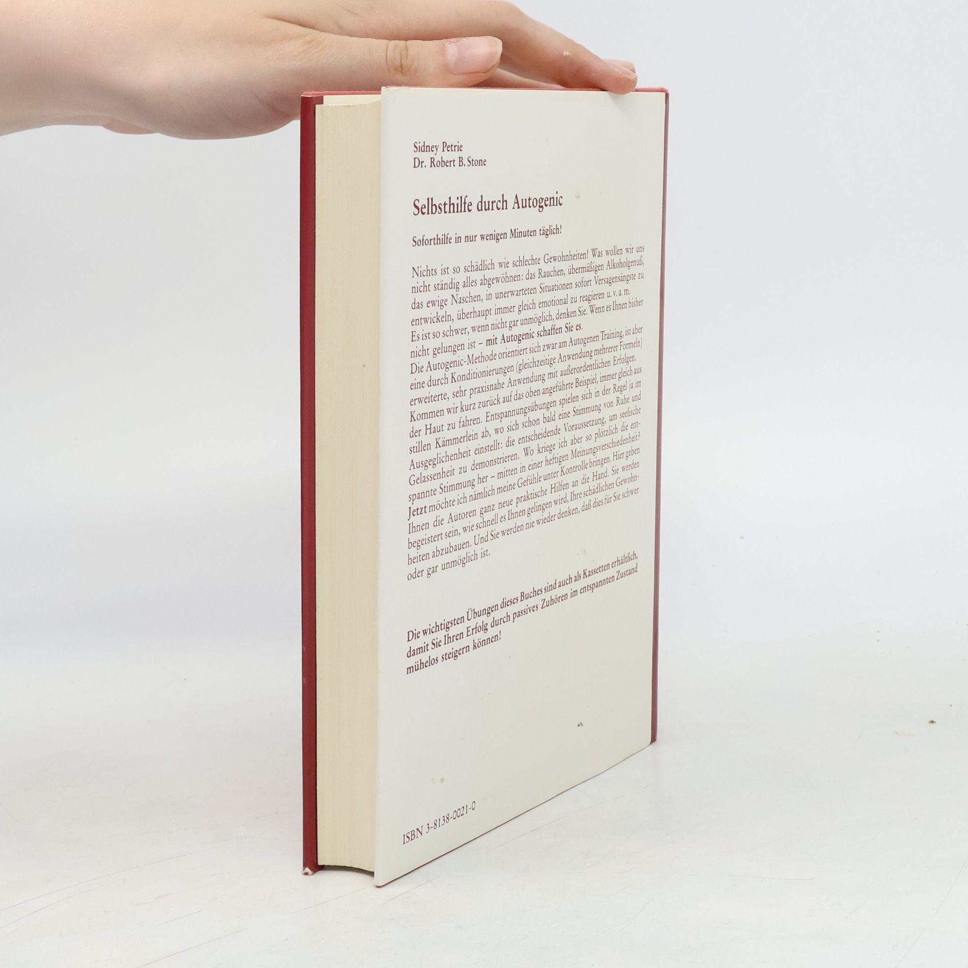 Sidney Petrie Selbsthilfe durch Autogenic