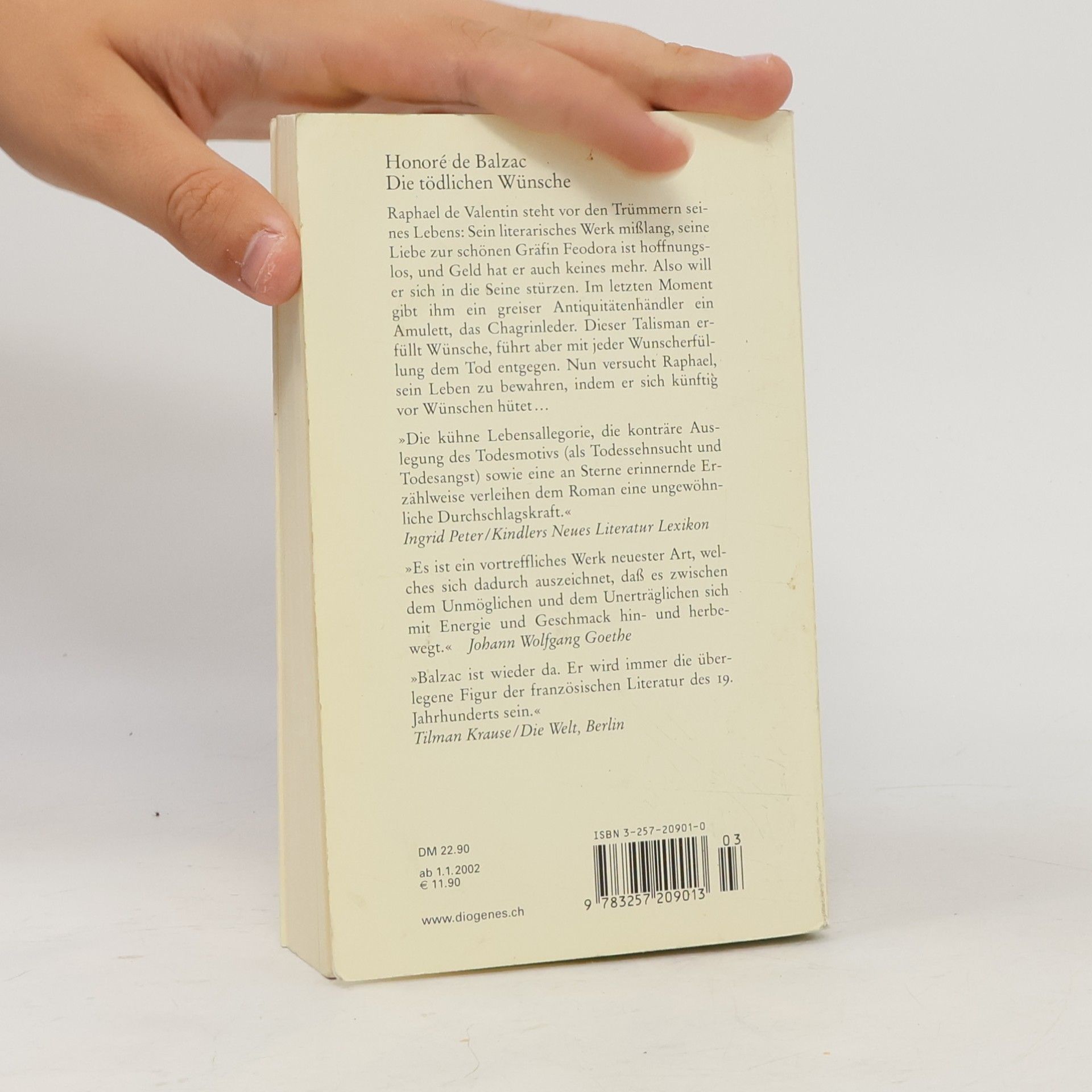 Honoré de Balzac Die tödlichen Wünsche