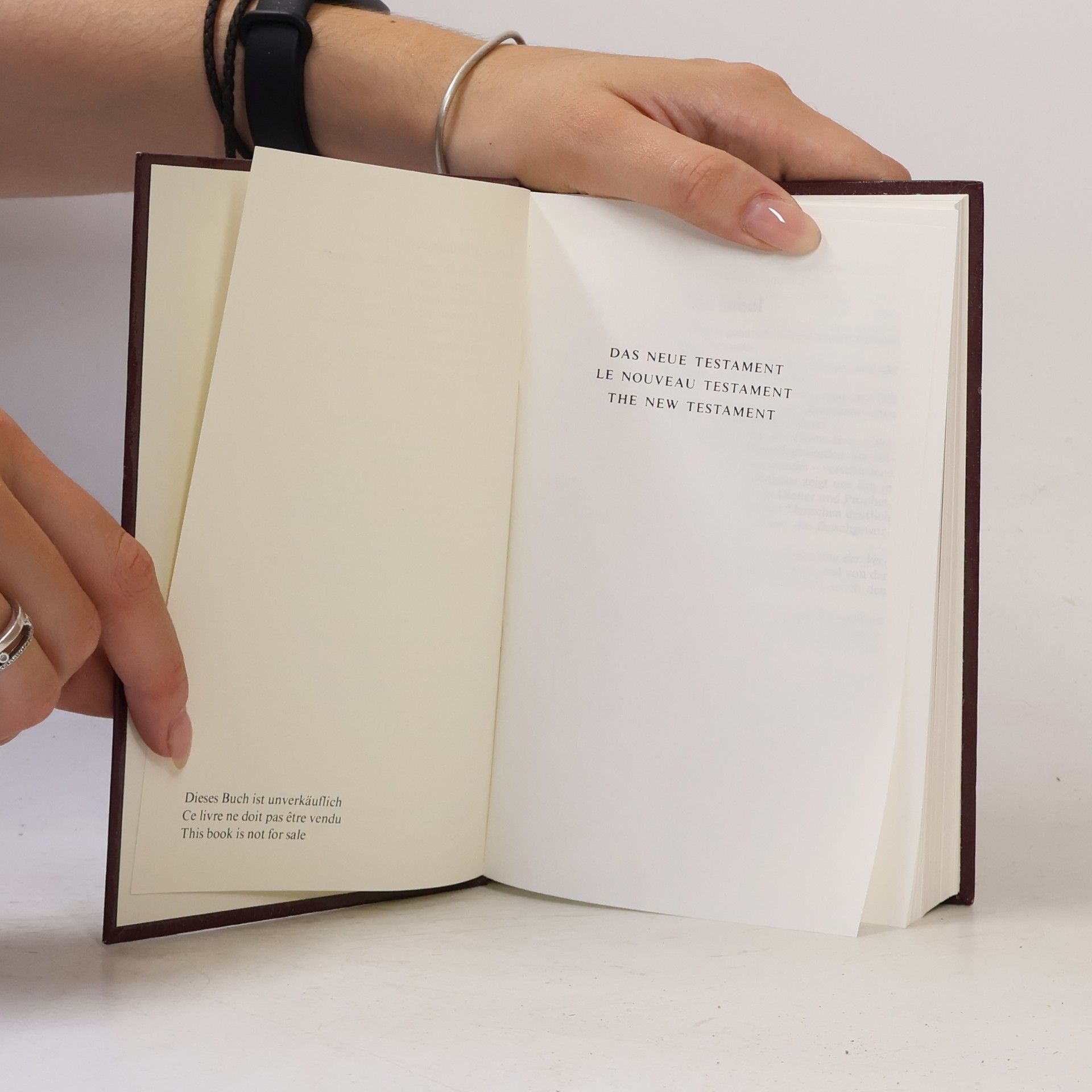 Collectif d'auteurs Das Neue Testament Le Nouveau Testament The New Testament
