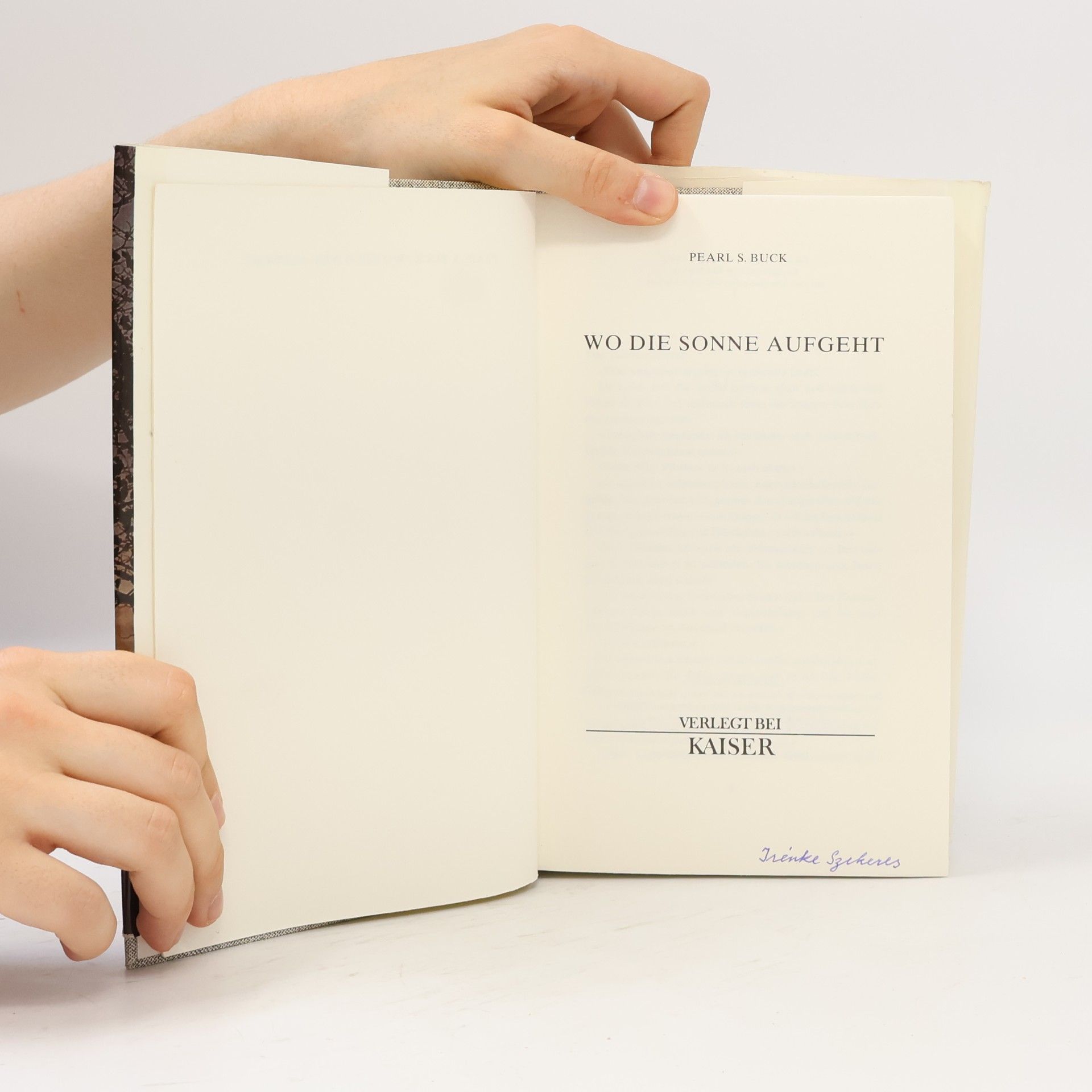 Pearl S. Buck Wo die Sonne aufgeht