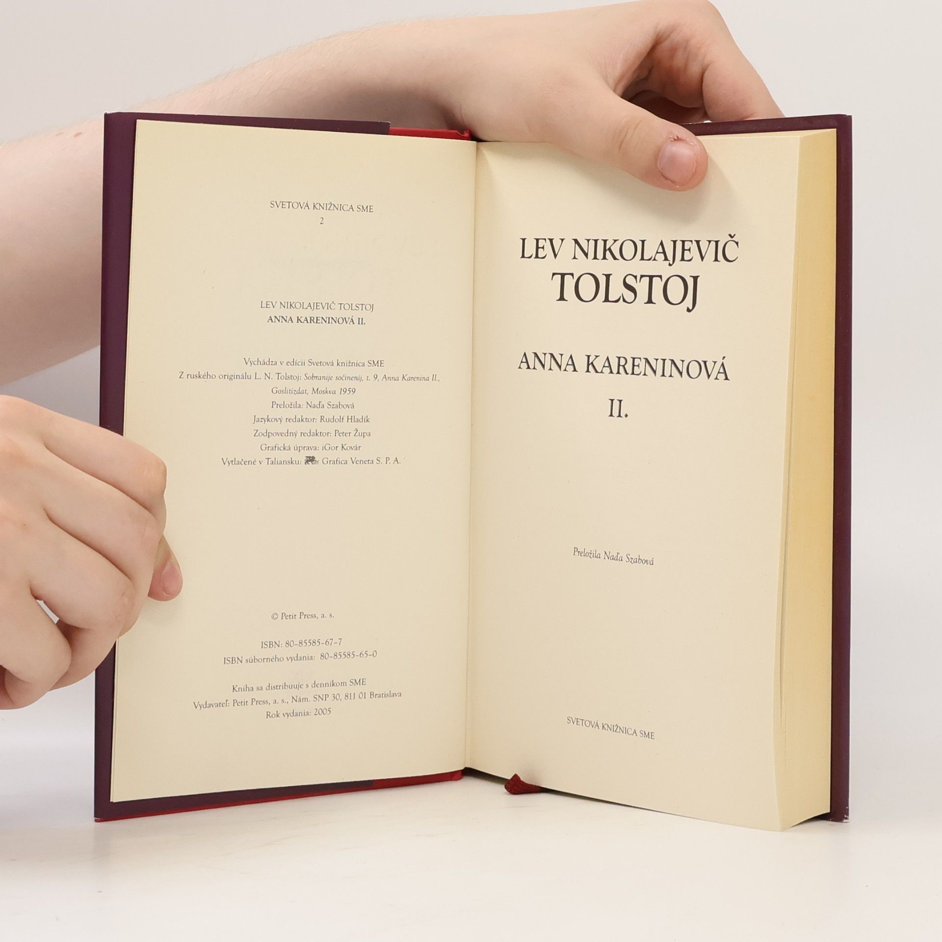 Lew Nikolajewitsch Tolstoi Anna Kareninová II.