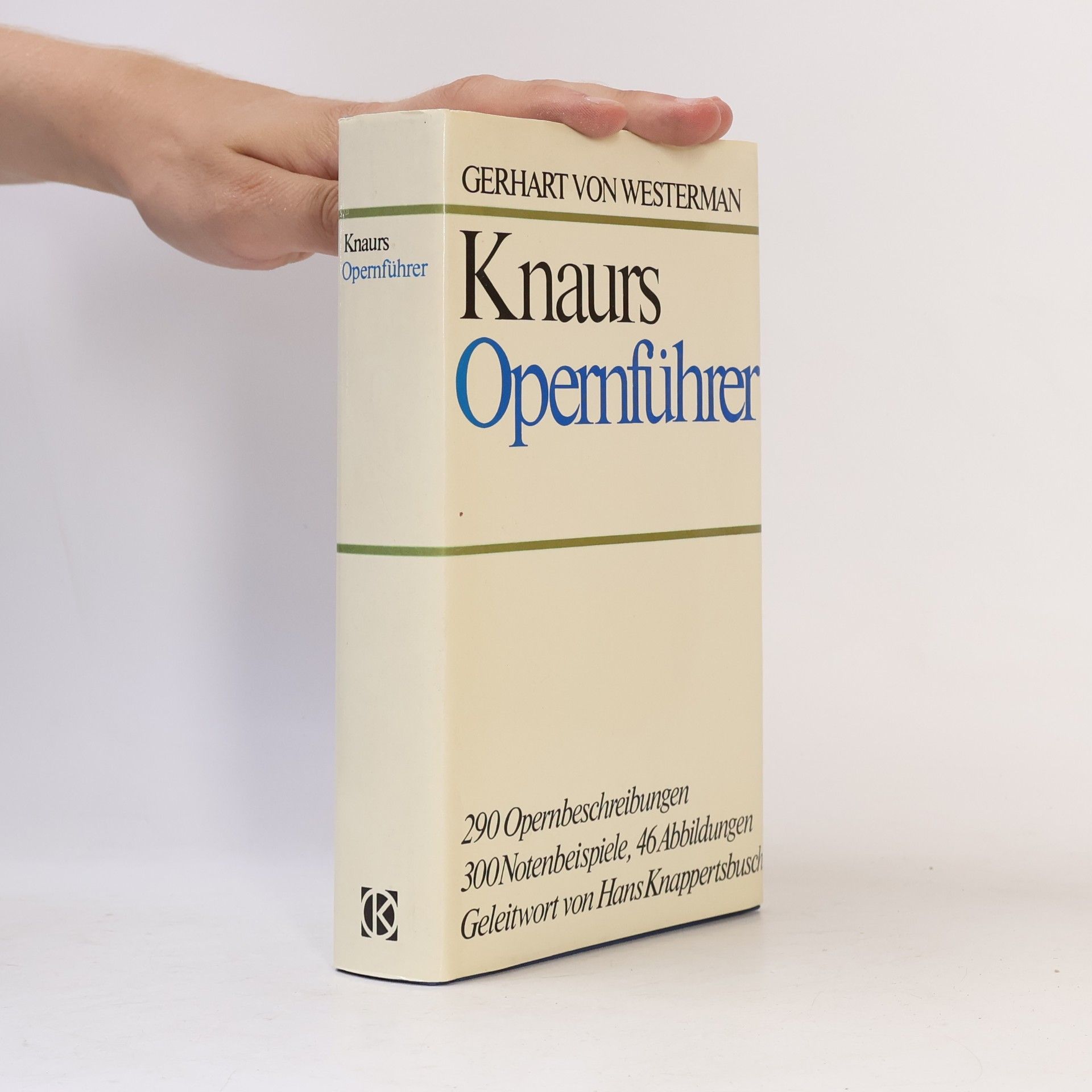 Gerhart von Westermann Knaurs Opernführer