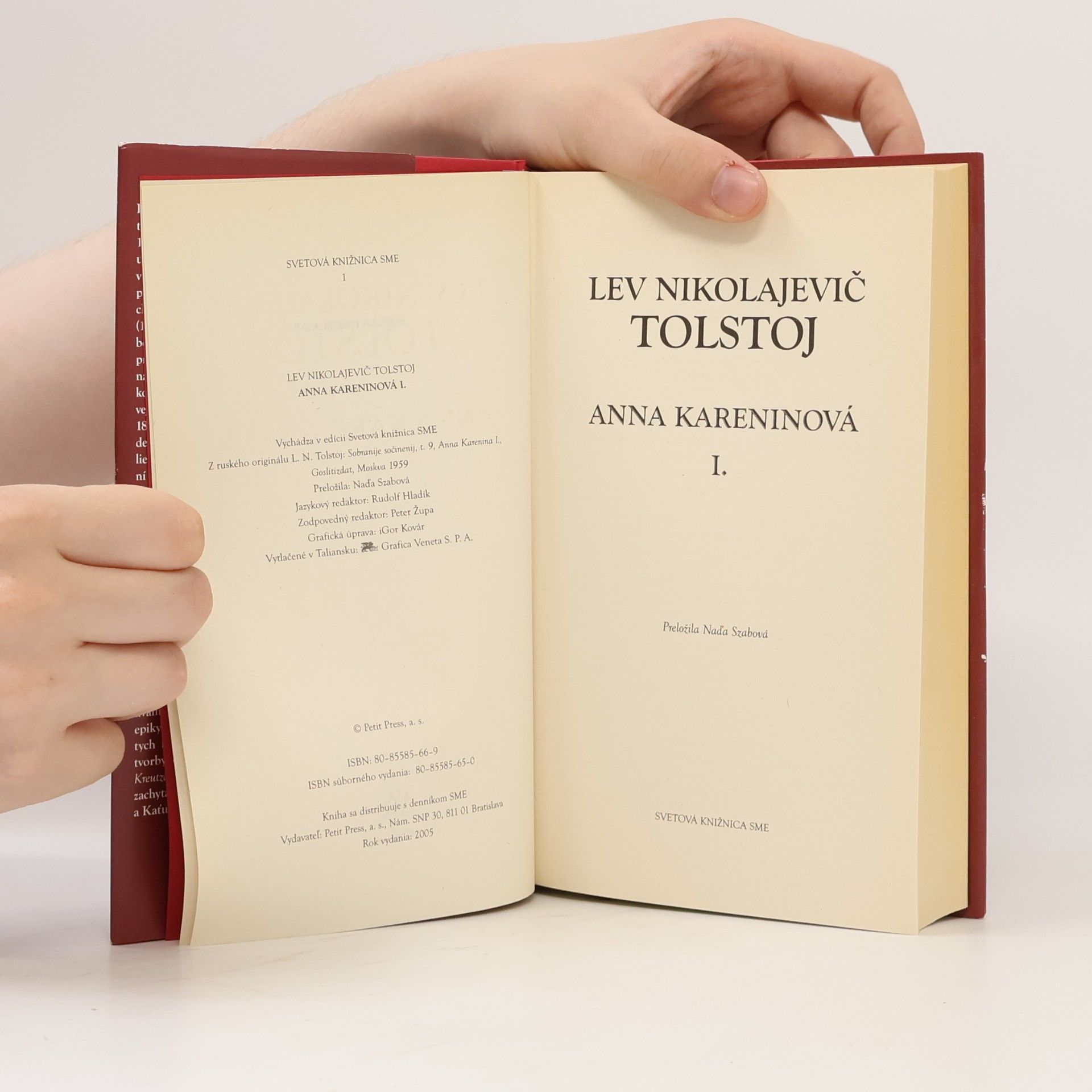 Lew Nikolajewitsch Tolstoi Anna Kareninová I