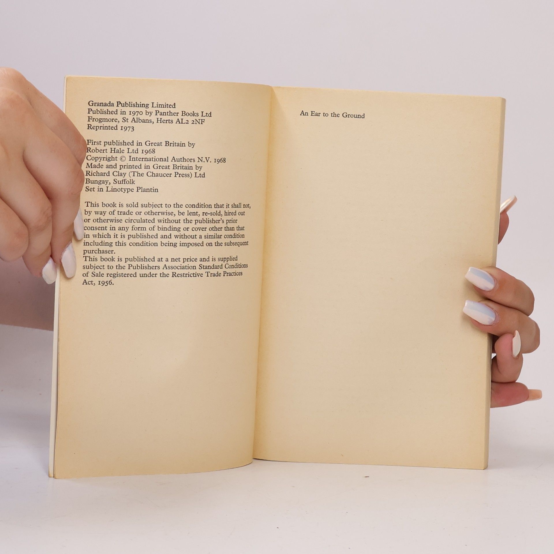 James Hadley Chase An Ear to the Ground
