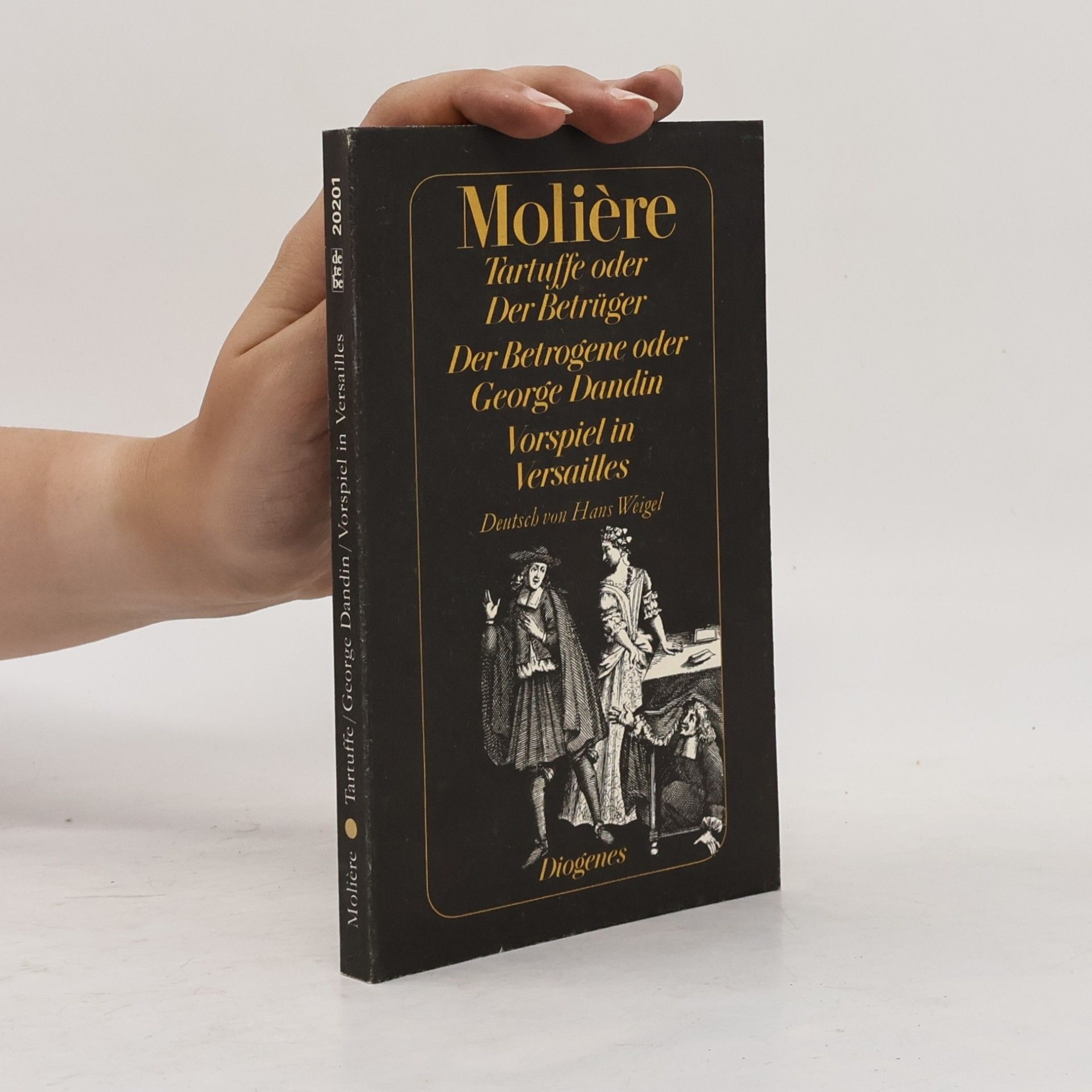 Molière Tartuffe oder Der Betrüger, Der Betrogene oder Goerge Dandin, Vorspiel in Versailles