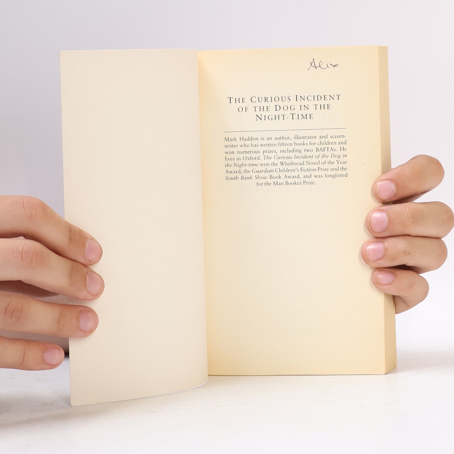 Mark Haddon The Curious Incident of The Dog in The Night-Time