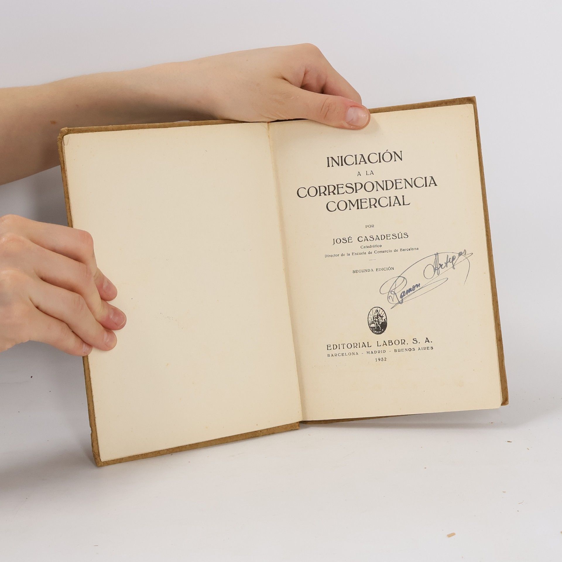 José Casadesús  Correspondencia Comercial