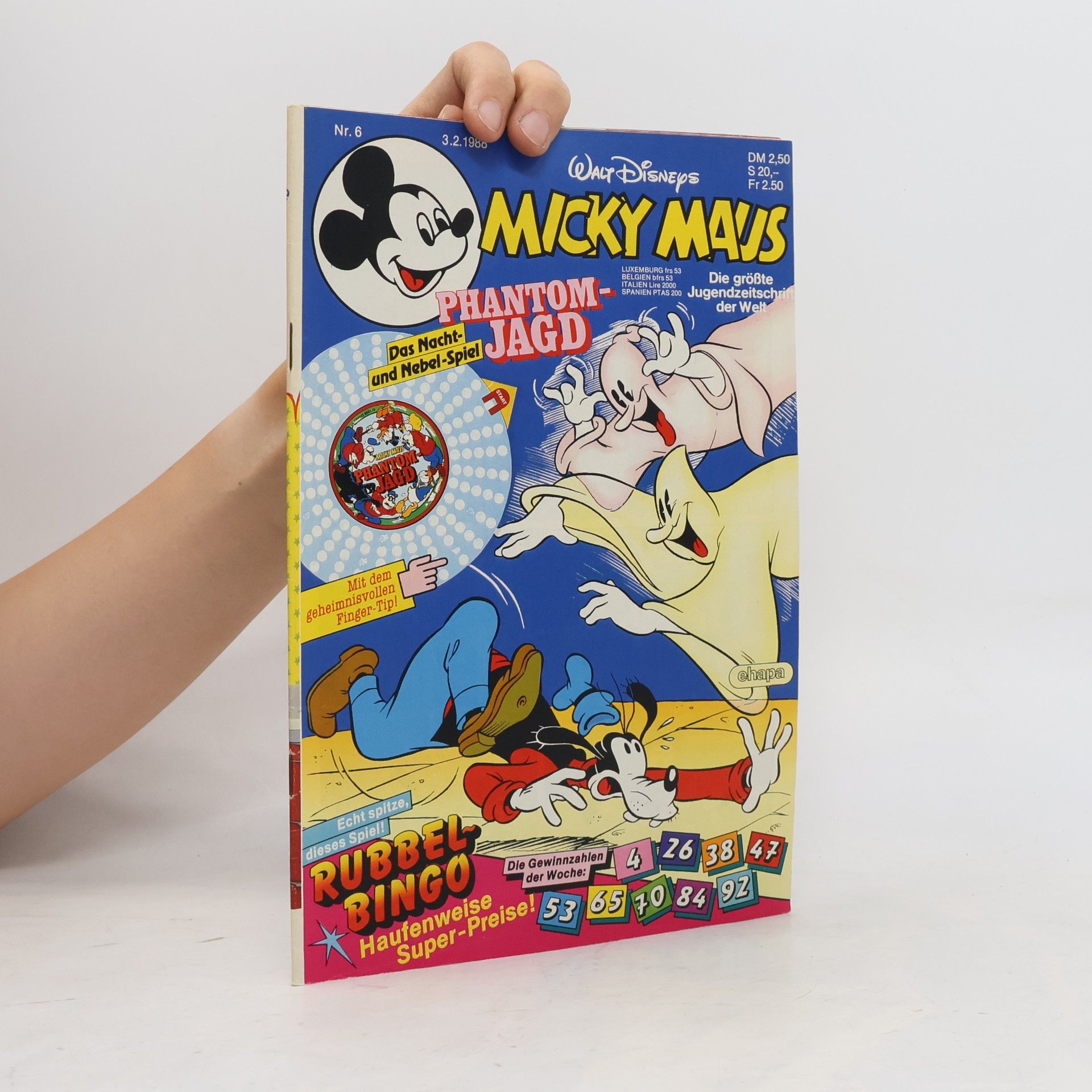 Walt Disney Micky Maus 6/1988