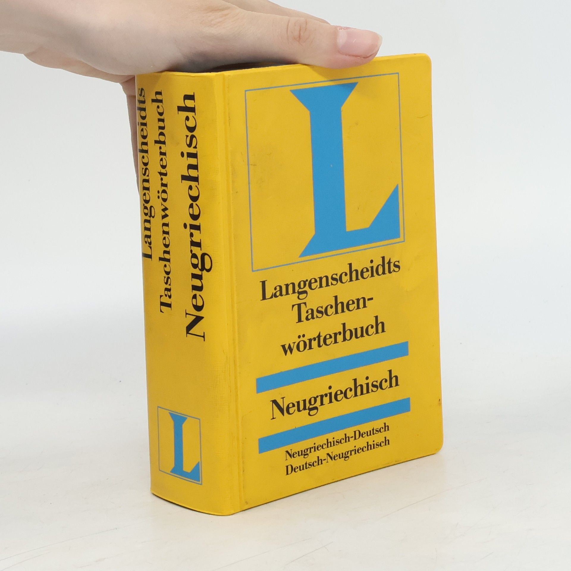 Langenscheidts Taschenwörterbuch Neugriechisch