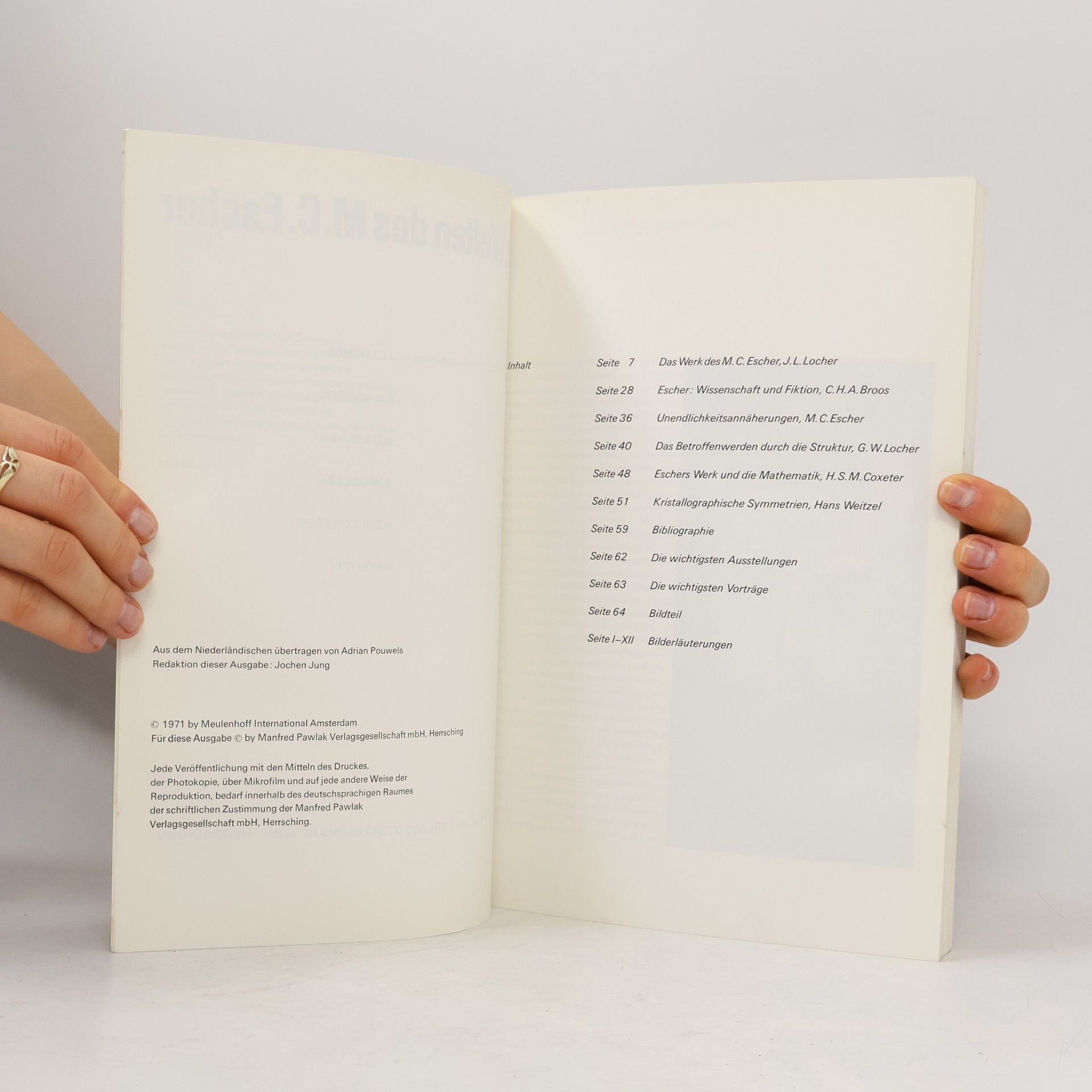 Various authors Die Welten des M. C. Escher
