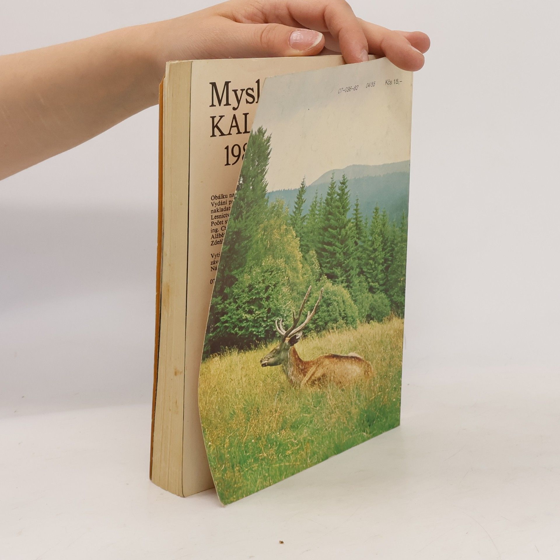 Collectif d'auteurs Myslivecký kalendář 1983