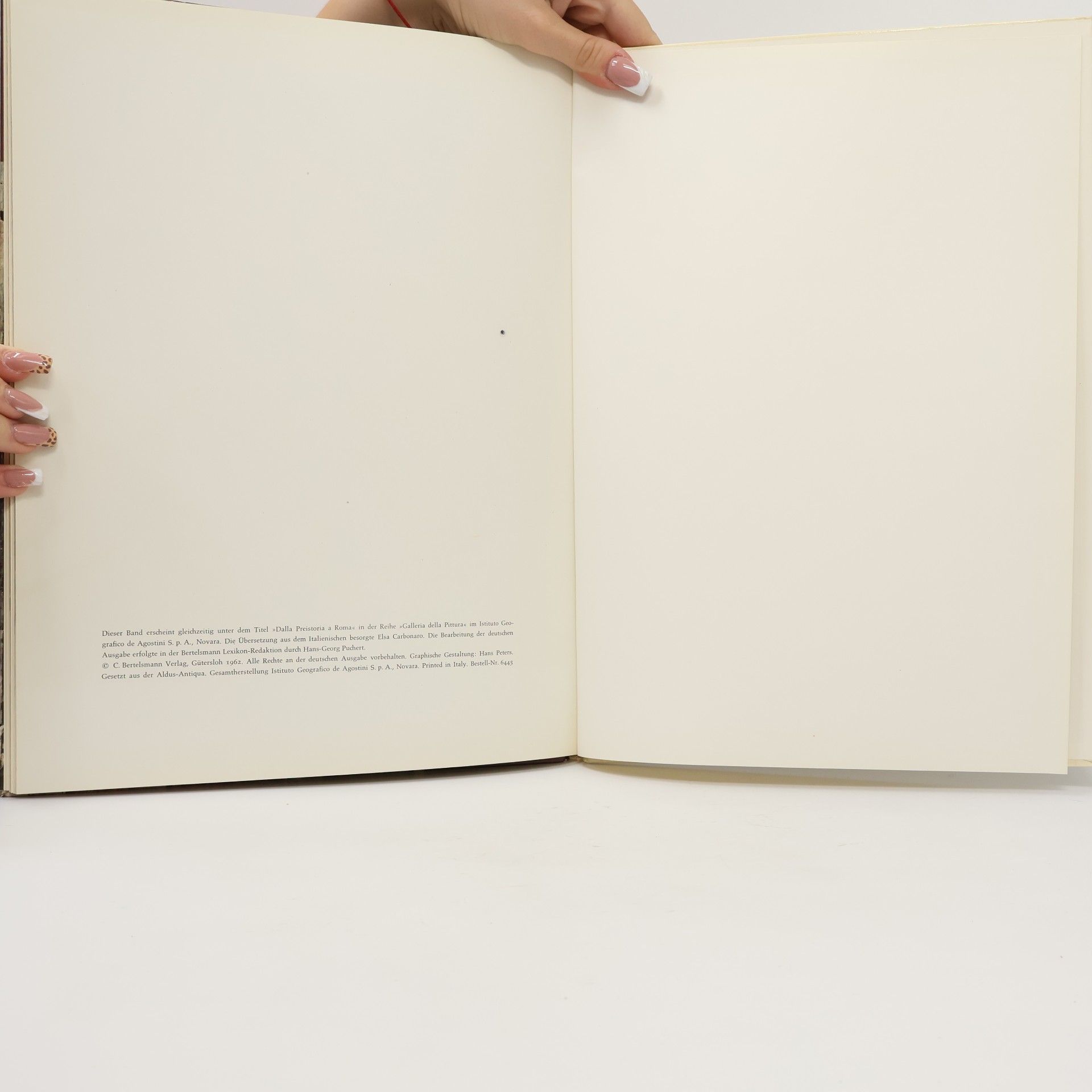 Gian Guido Belloni Die schönsten Bilder der Welt 1. Von Altamira bis Rom