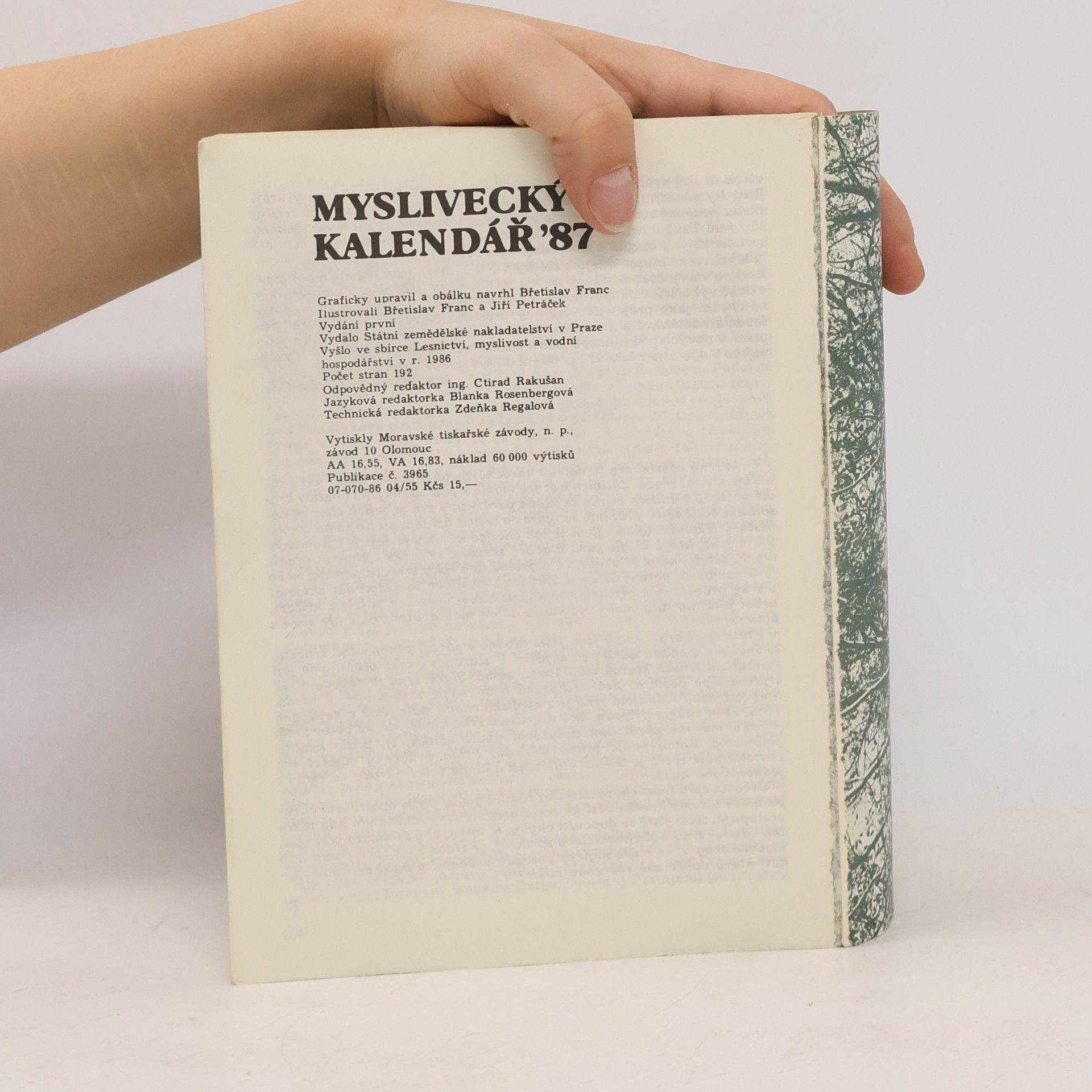 Autorenkollektiv Myslivecký kalendář 1980