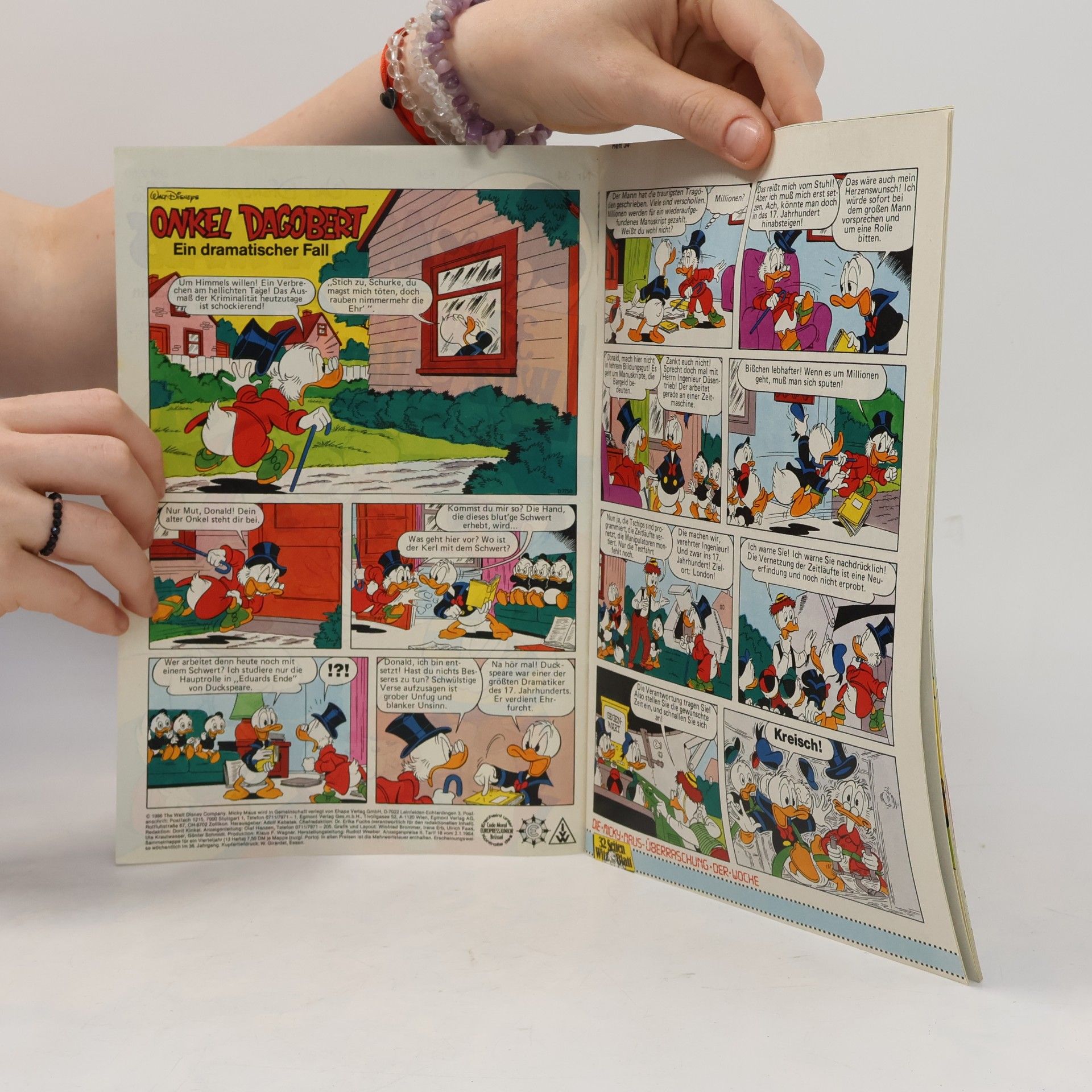 Walt Disney Micky Maus Nr. 34