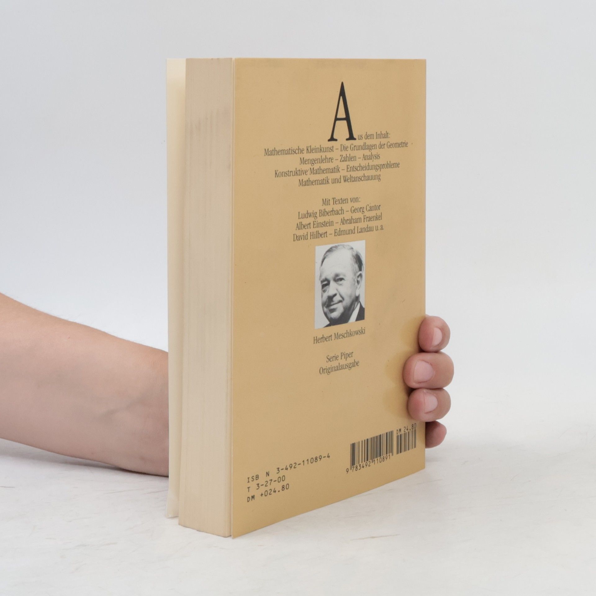 Herbert Meschkowski Lust an der Erkenntnis: Moderne Mathematik
