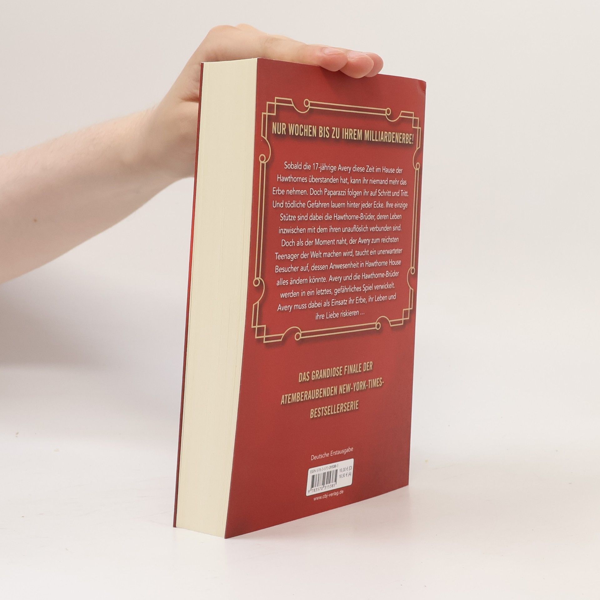 Jennifer Lynn Barnes The Inheritance Games. Der letzte Schachzug