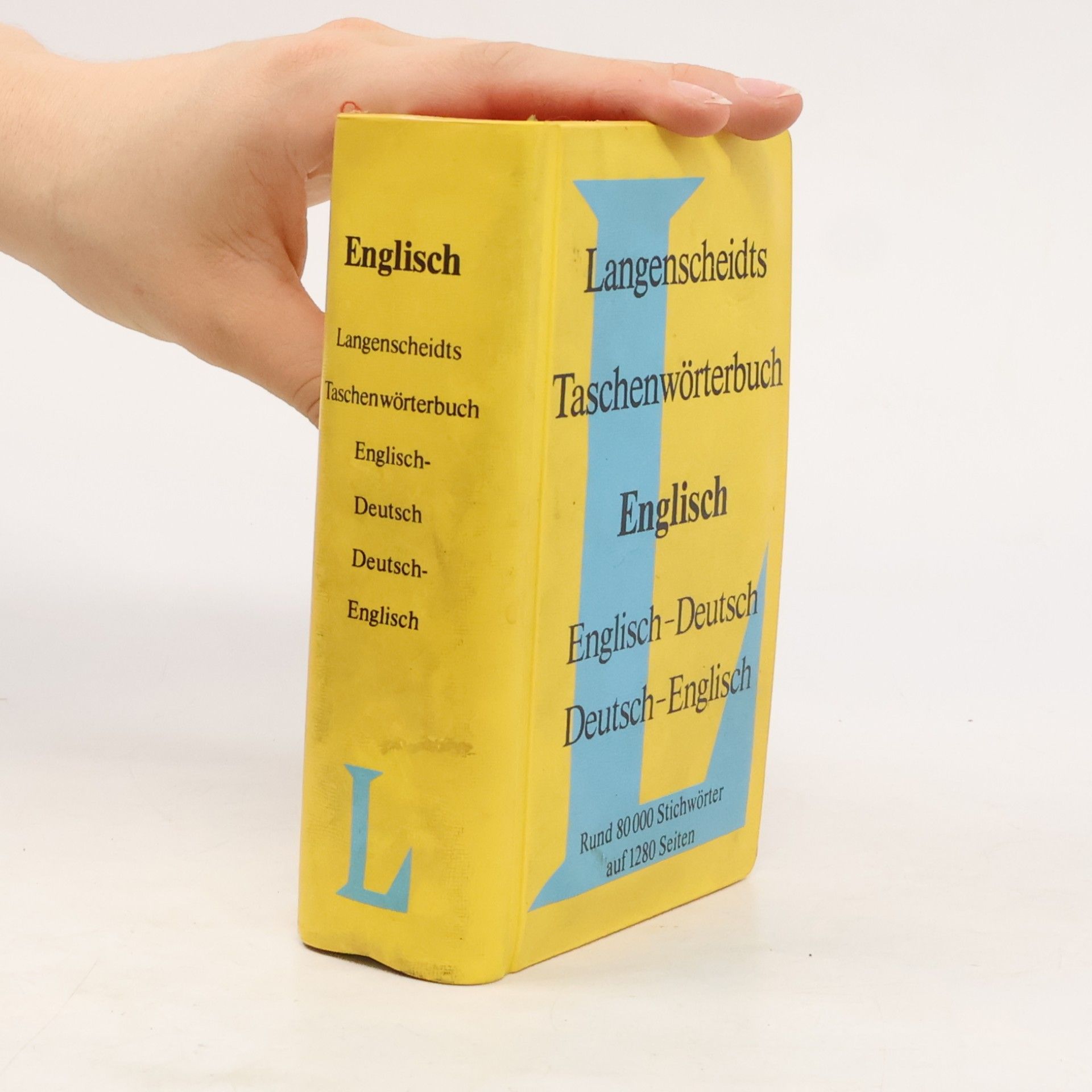 Edmunt Klatt Langenscheidts Taschenwörterbuch der englischen und deutschen Sprache. Langenscheidt's pocket dictionary of the English and German languages