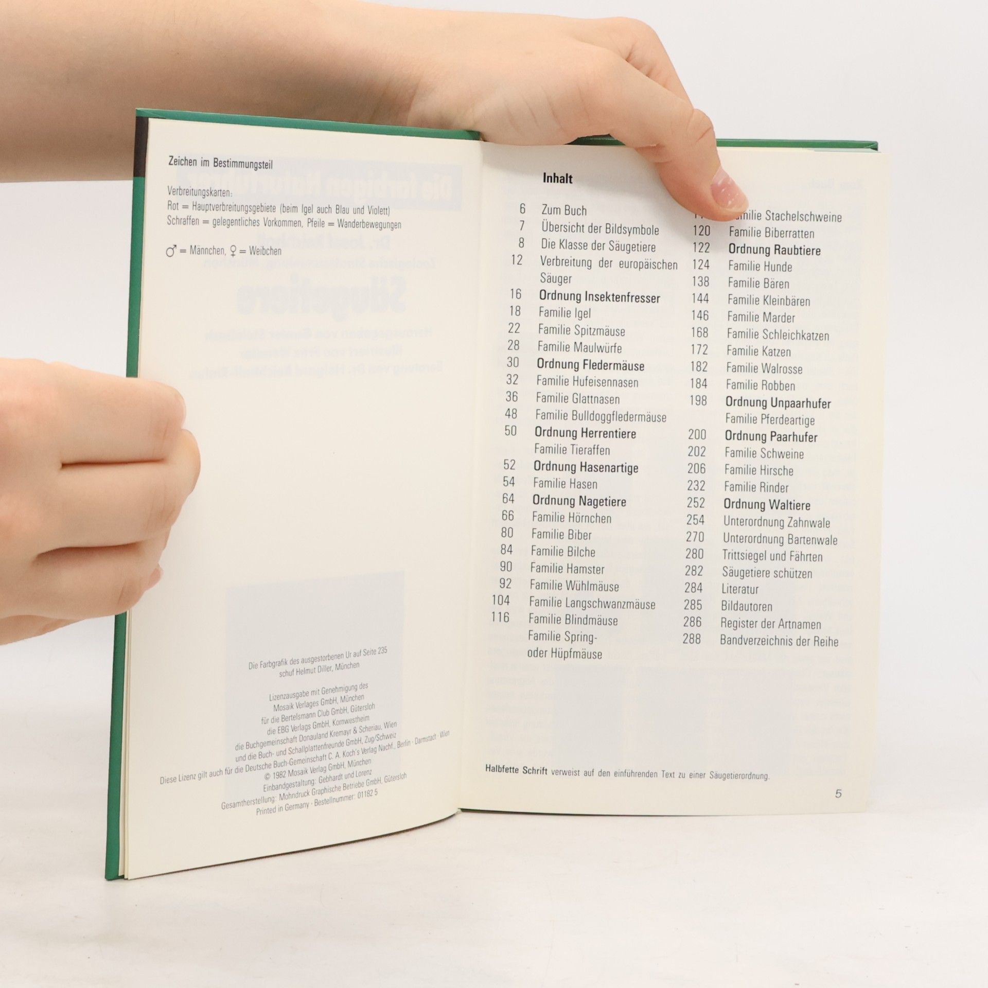 Autores varios Säugetiere