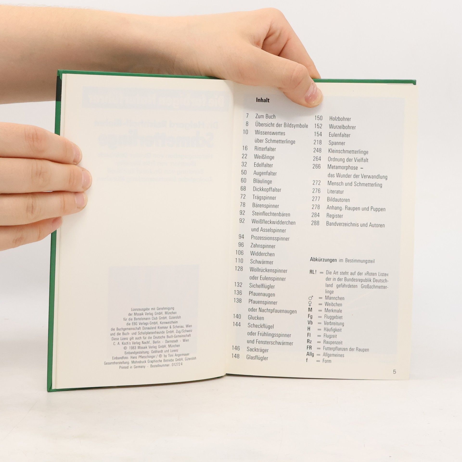 Autorenkollektiv Schmetterlinge