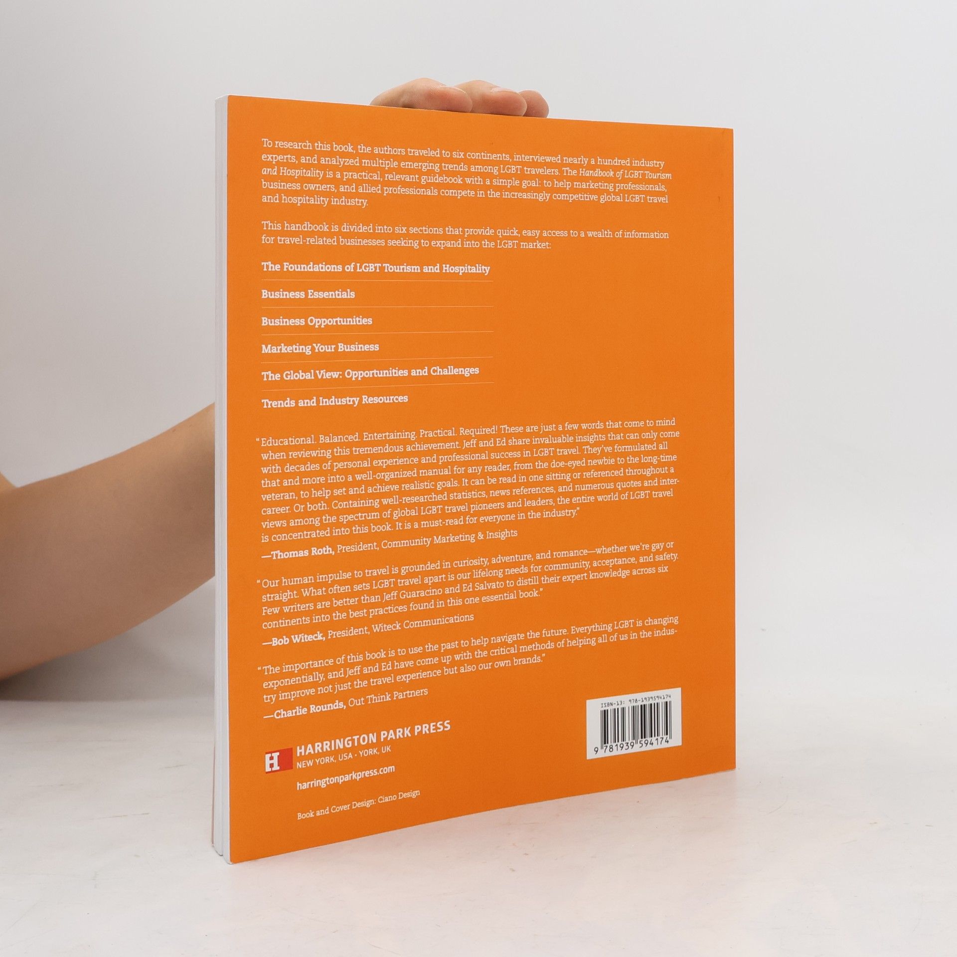 Jeff Guaracino Handbook of LGBT Tourism and Hospitality
