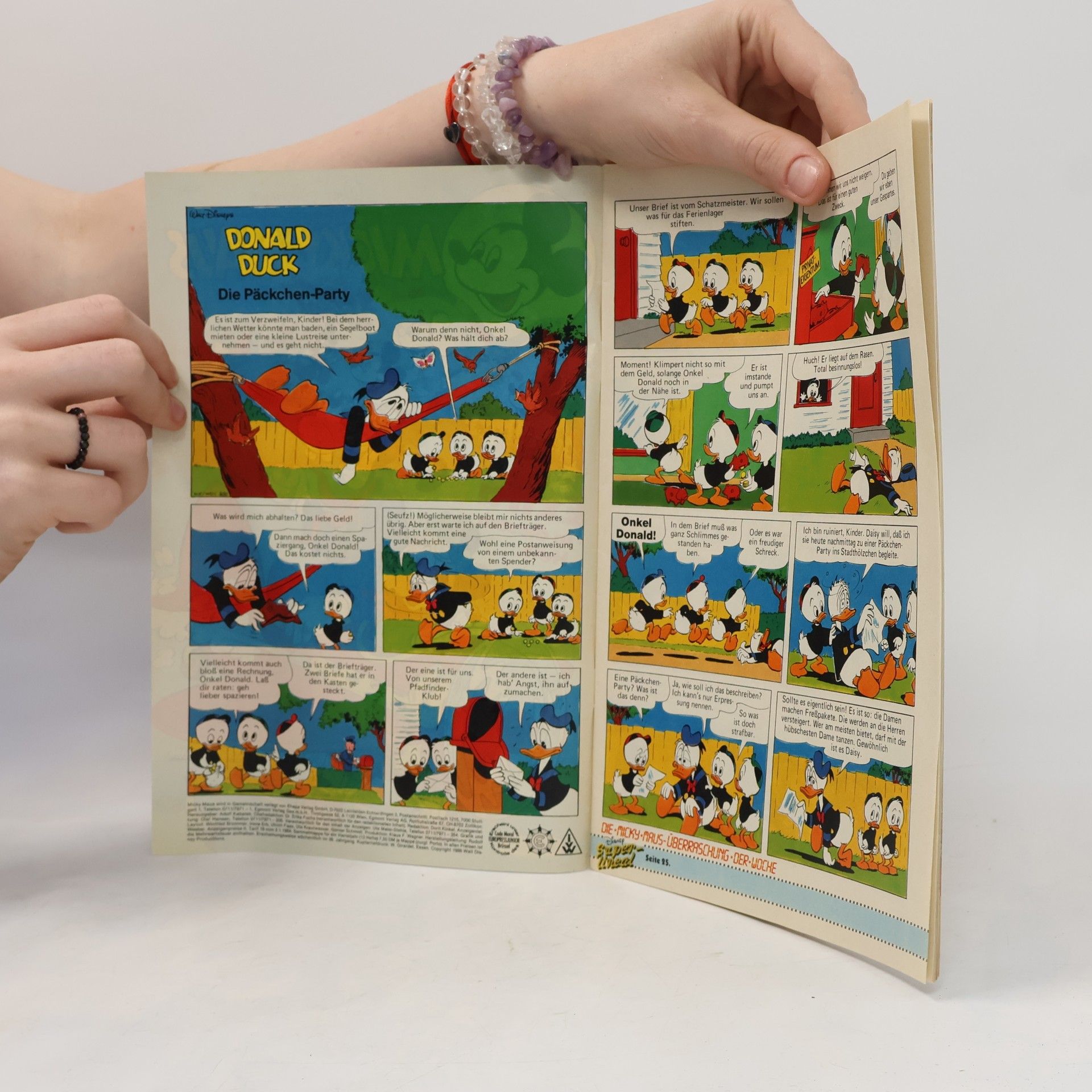 Collectif d'auteurs Micky Maus 16/1986