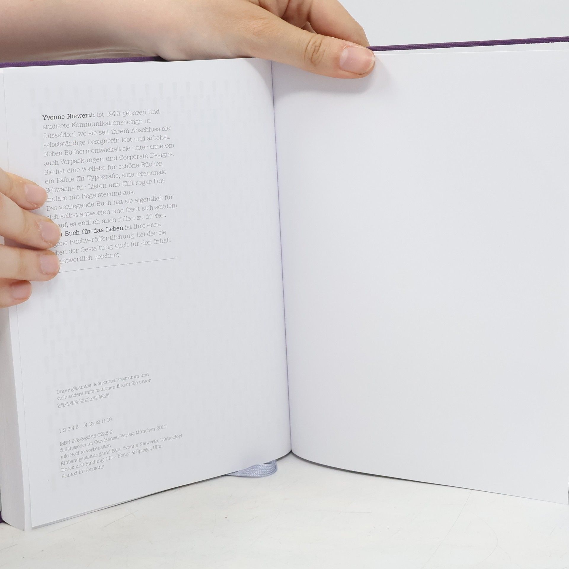 Yvonne Niewerth Mein Buch für das Leben. Mit Platz für eigene Eintragungen