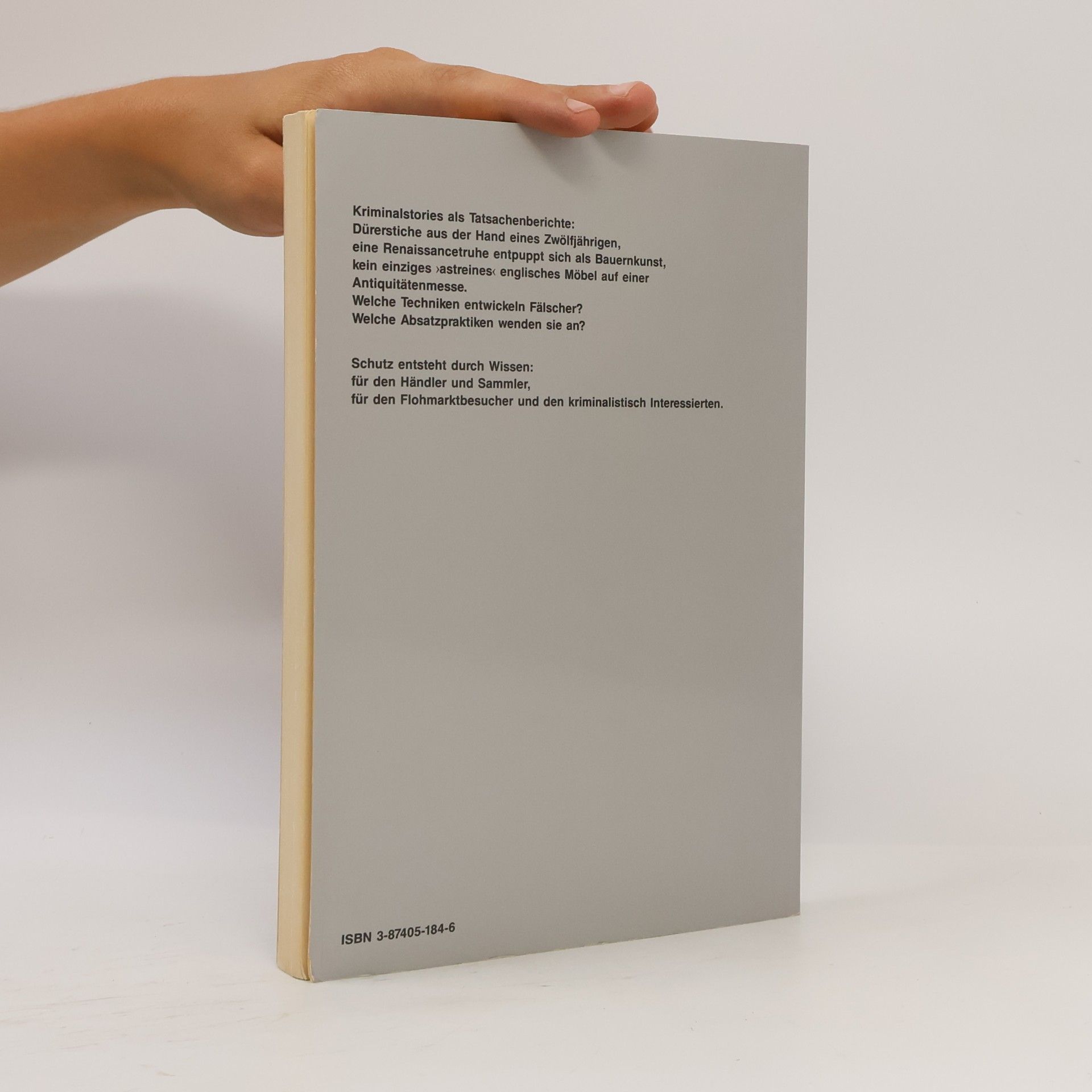Thomas Almeroth Kunst- und Antiquitätenfälschungen