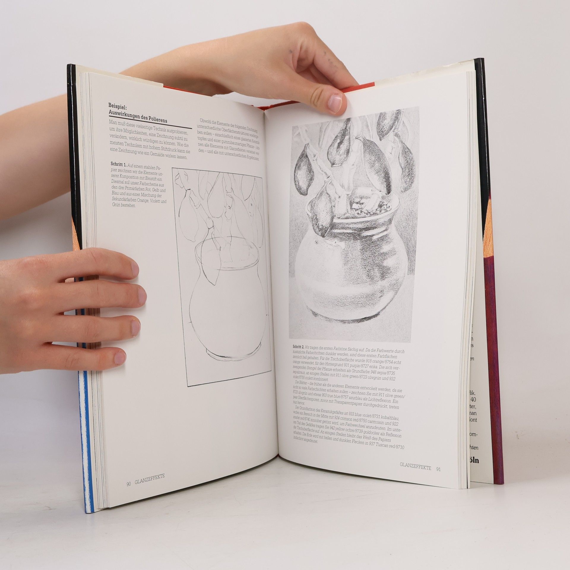 Bet Borgeson DuMont's Handbuch der Malerei mit Farbstiften
