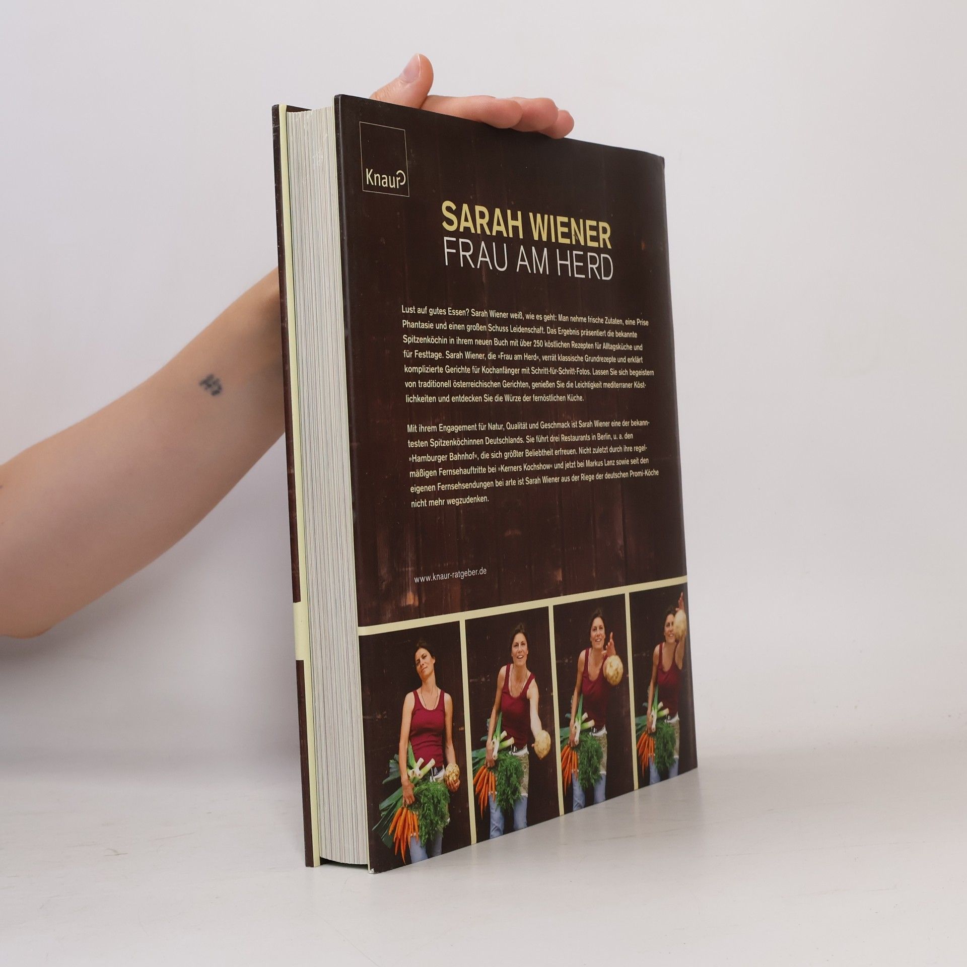 Sarah Wiener Frau am Herd