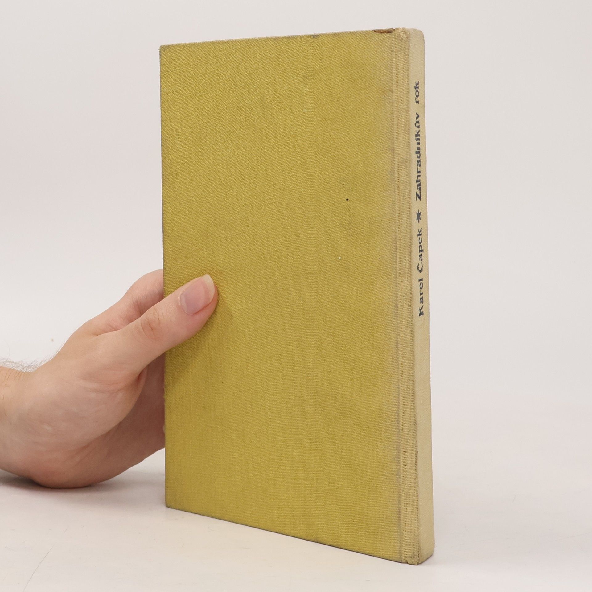 Karel Čapek Zahradníkův rok
