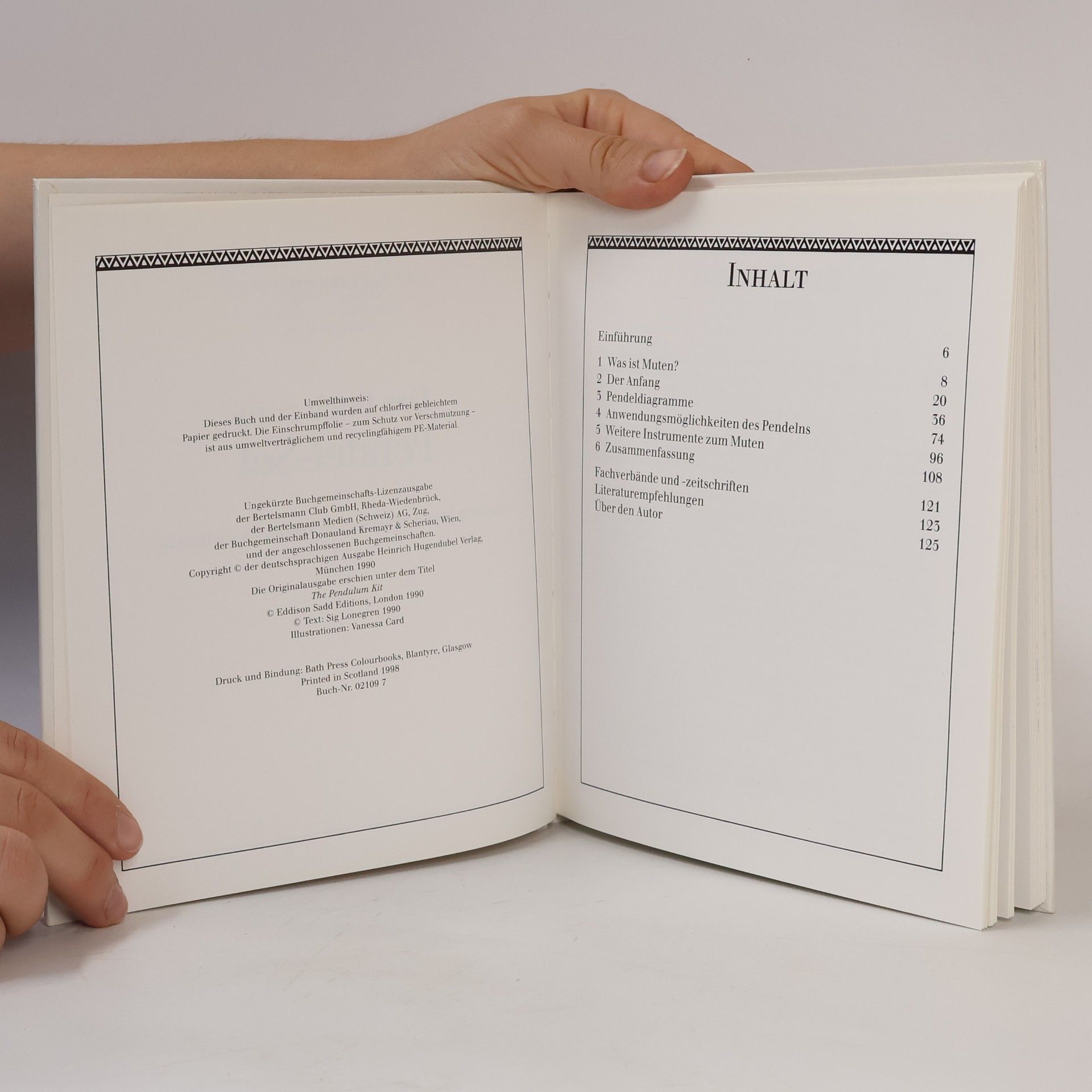 Sig Lonegren Das Buch zum Pendel-Set
