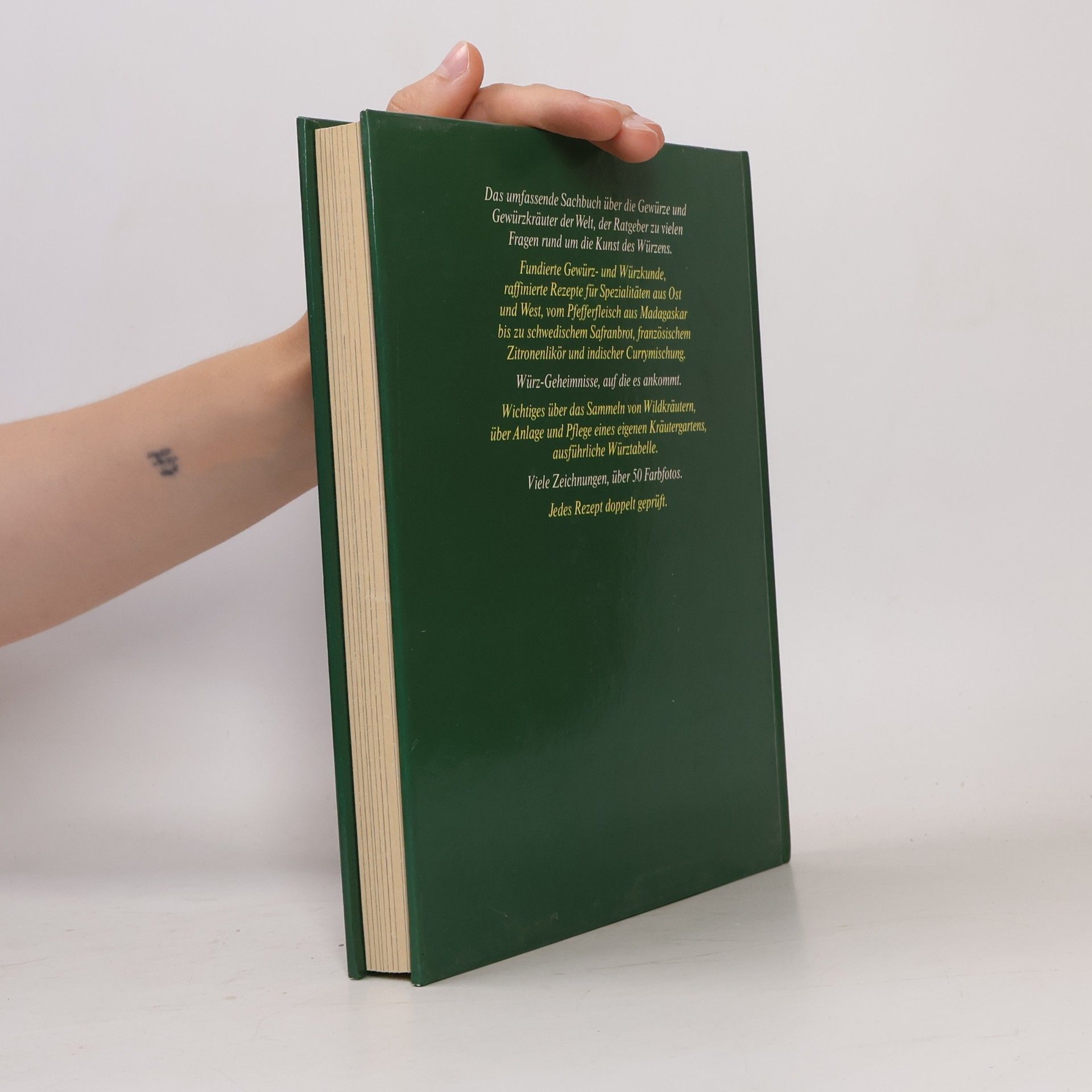 Isolde Bräckle Feinschmeckers Gewürz und Kräuterbuch