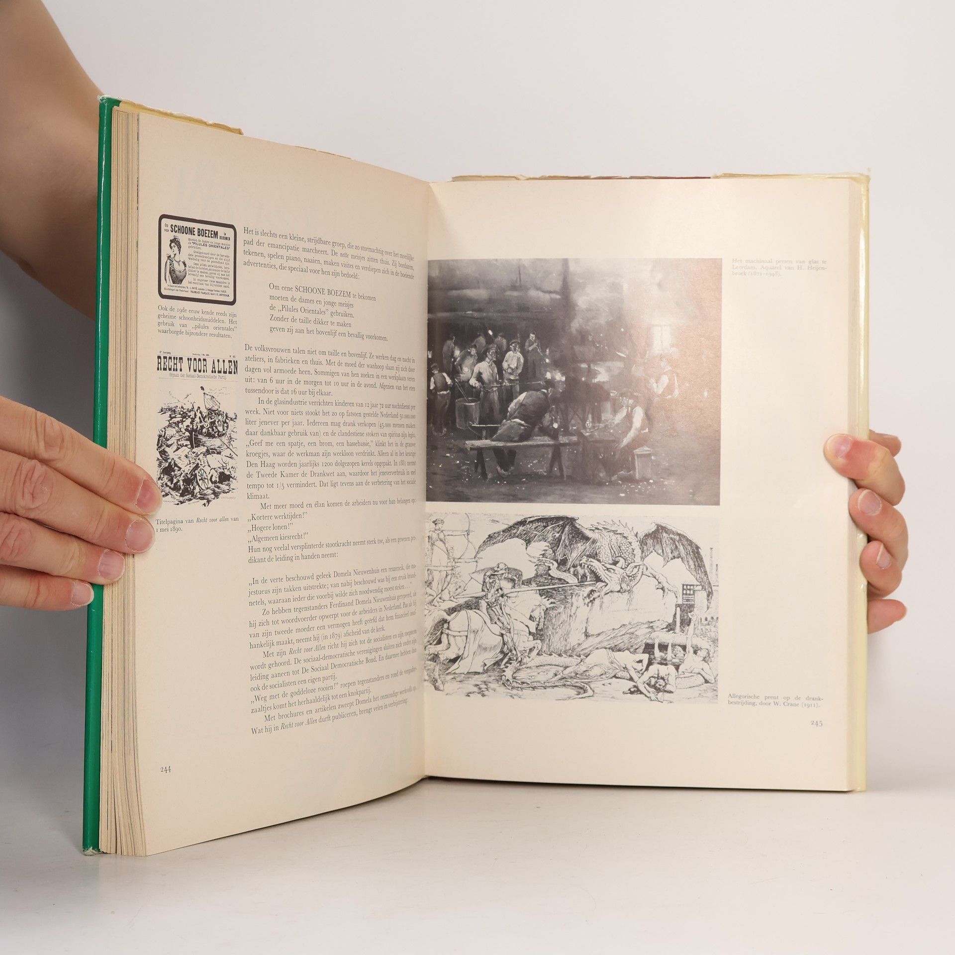 Jaap ter Haar Geschiedenis der Lage Landen met illustraties van Rien Poortvliet. Deel 4