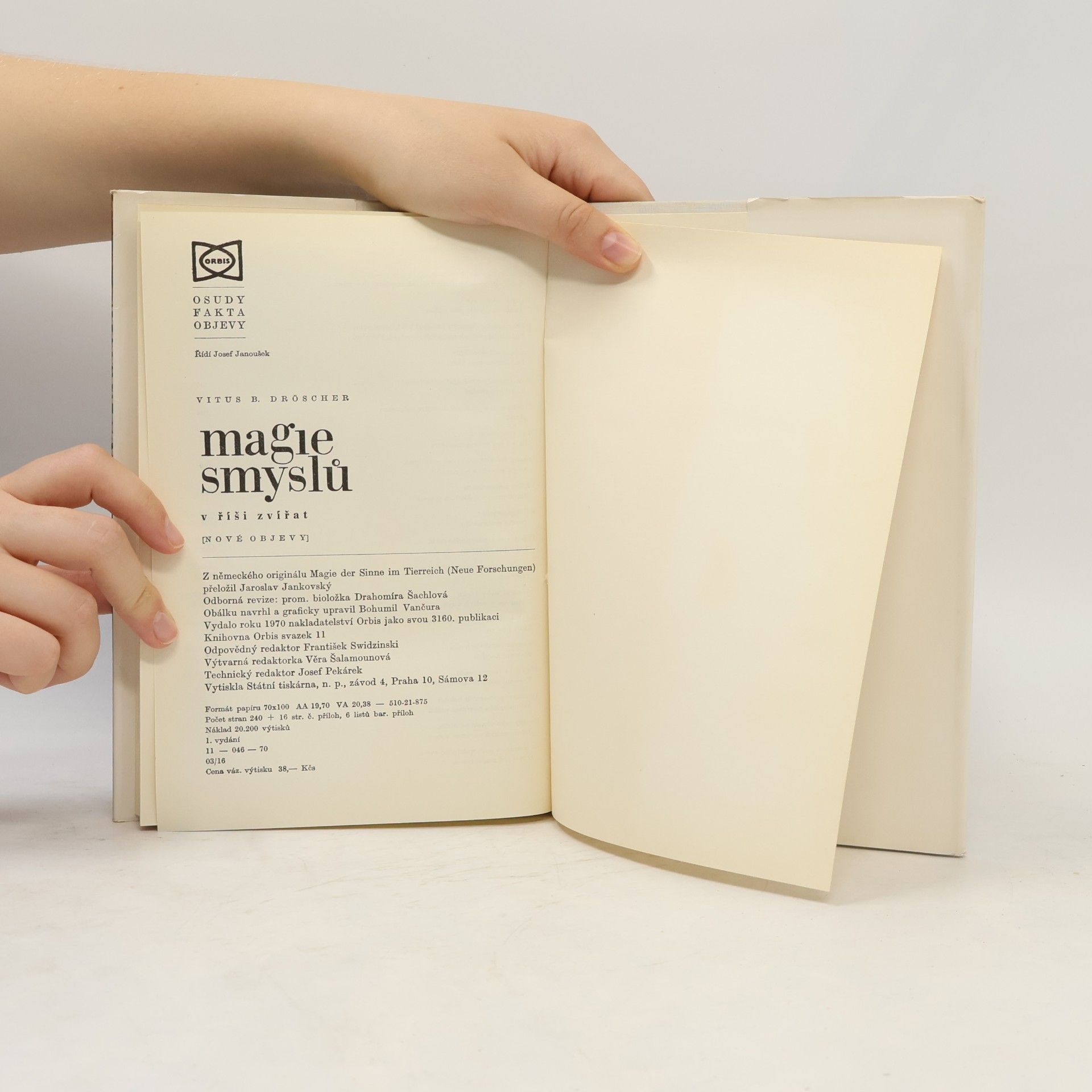 Jaroslav Jankovský Magie smyslů v říši zvířat