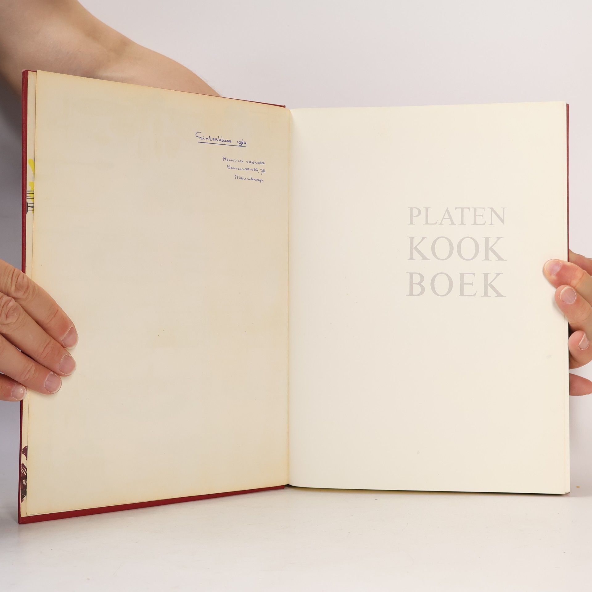 Collectif d'auteurs Platen Kookboek