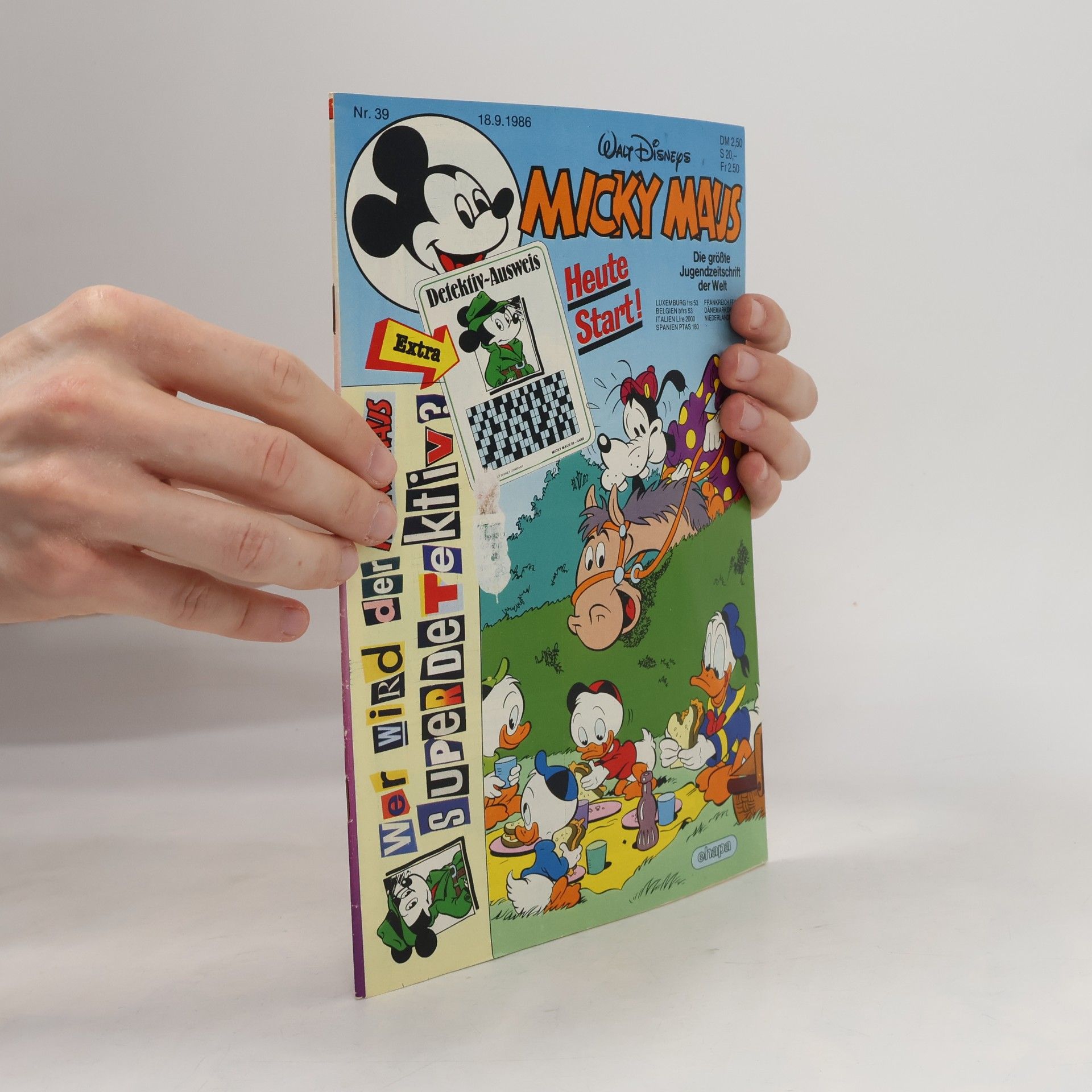 Walt Disney Micky Maus 39/1986