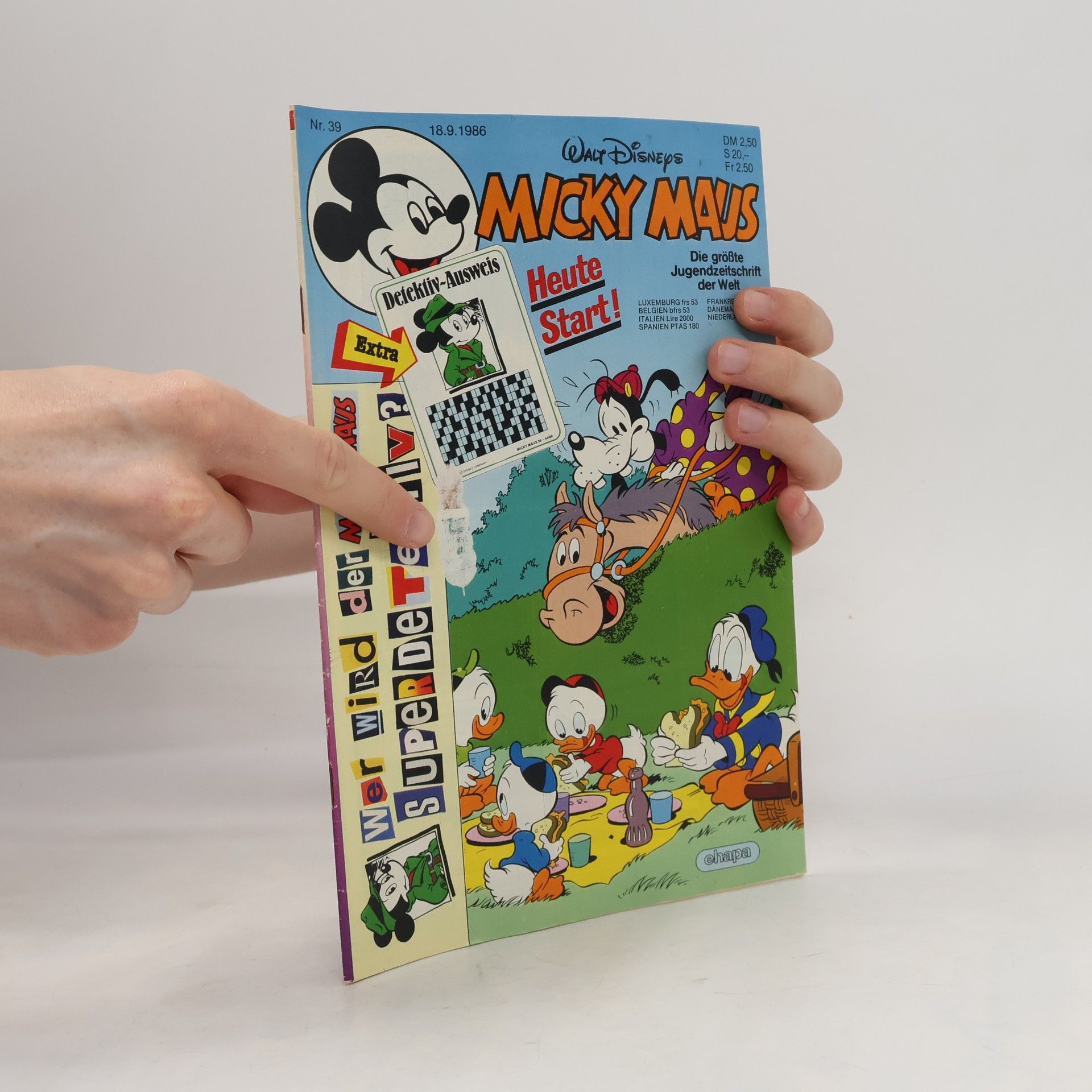Walt Disney Micky Maus 39/1986